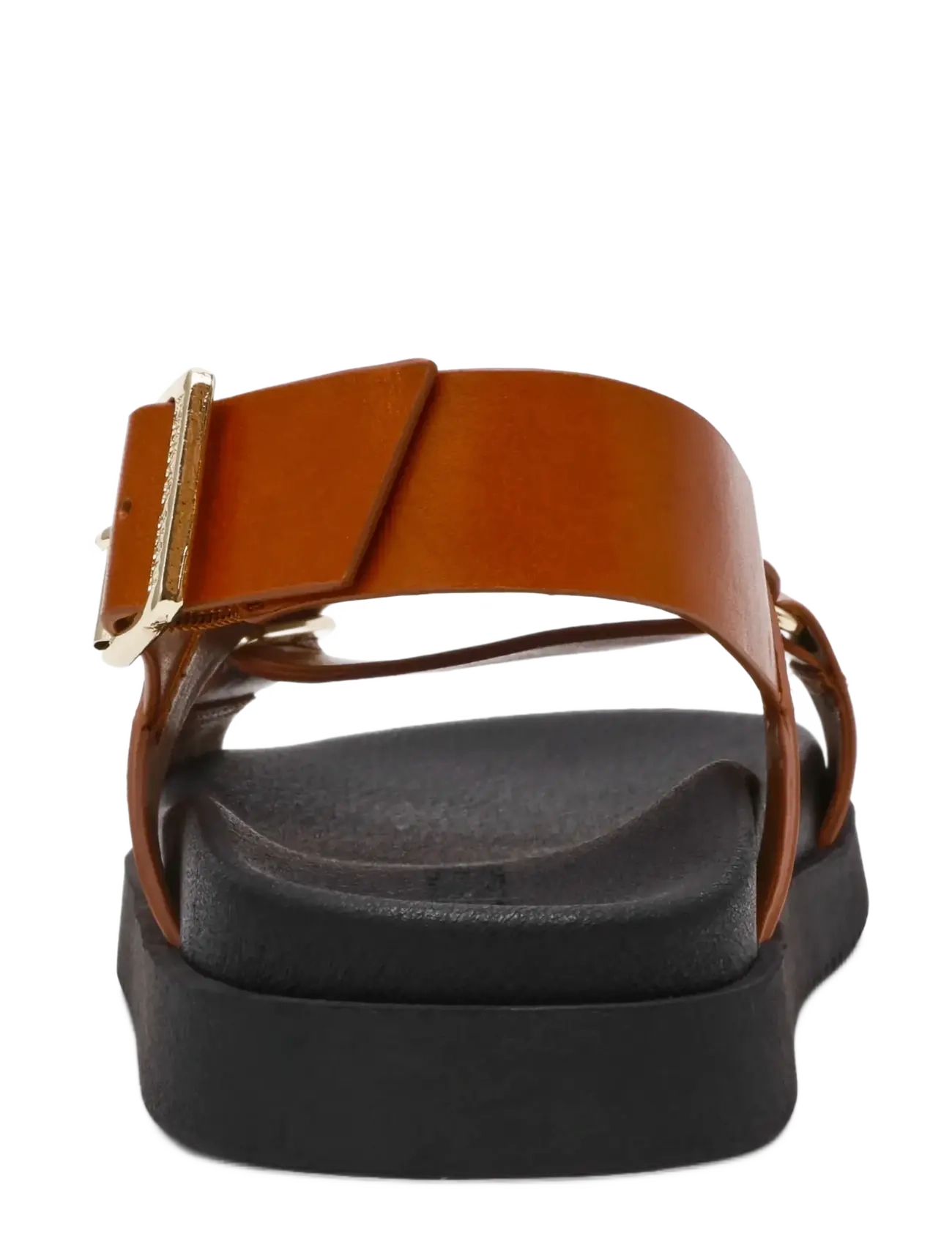 Steve Madden - Myth - platta sandaler - cognac lea - 4