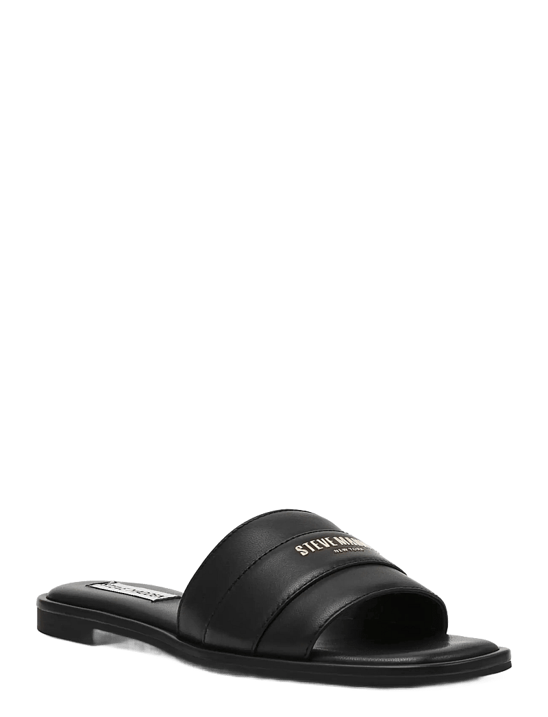 Steve Madden - Ashten - flade sandaler - black leather - 0