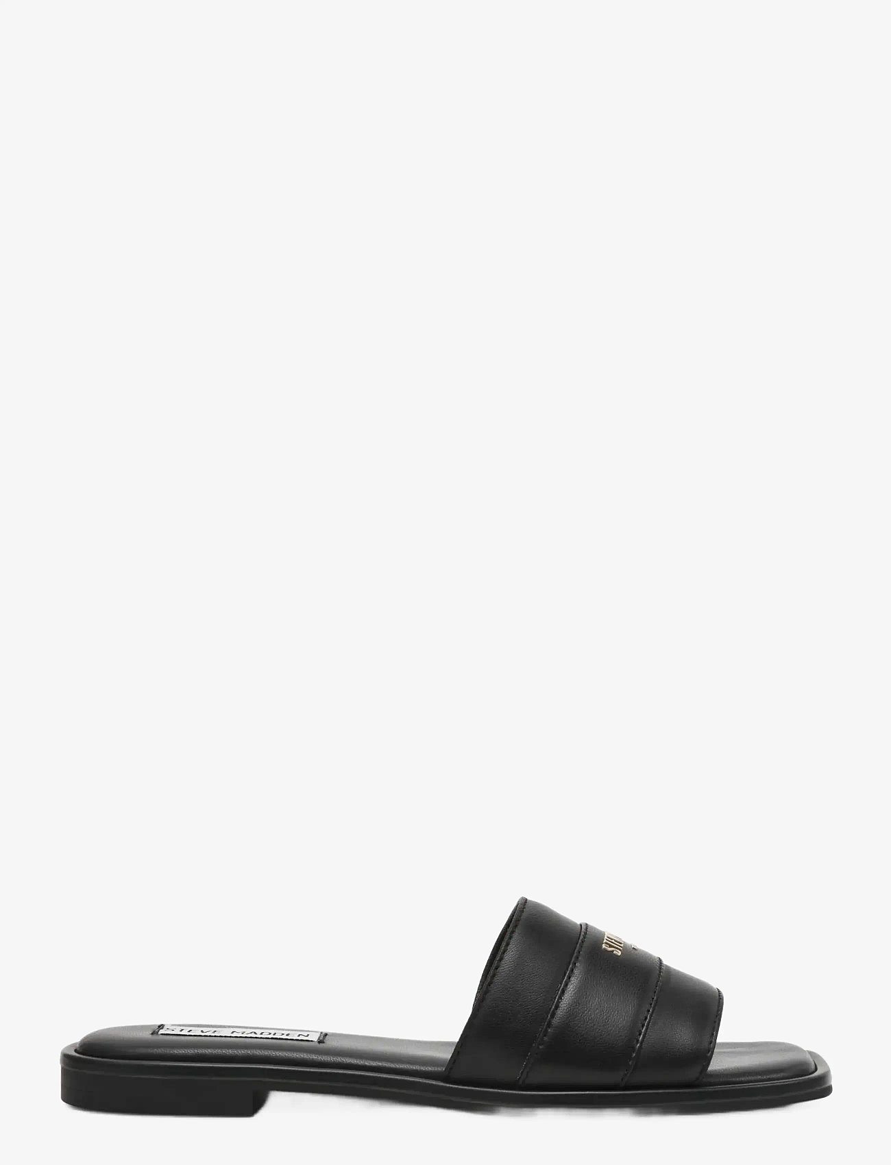 Steve Madden - Ashten - flade sandaler - black leather - 1
