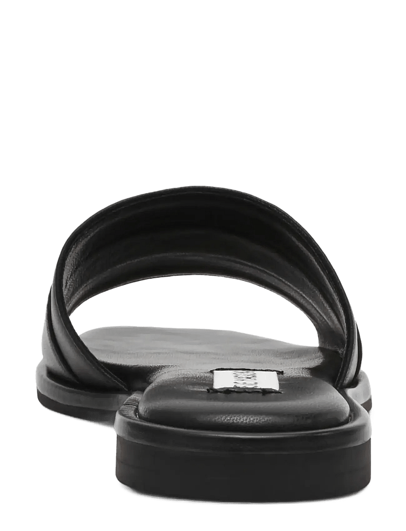 Steve Madden - Ashten - flade sandaler - black leather - 4