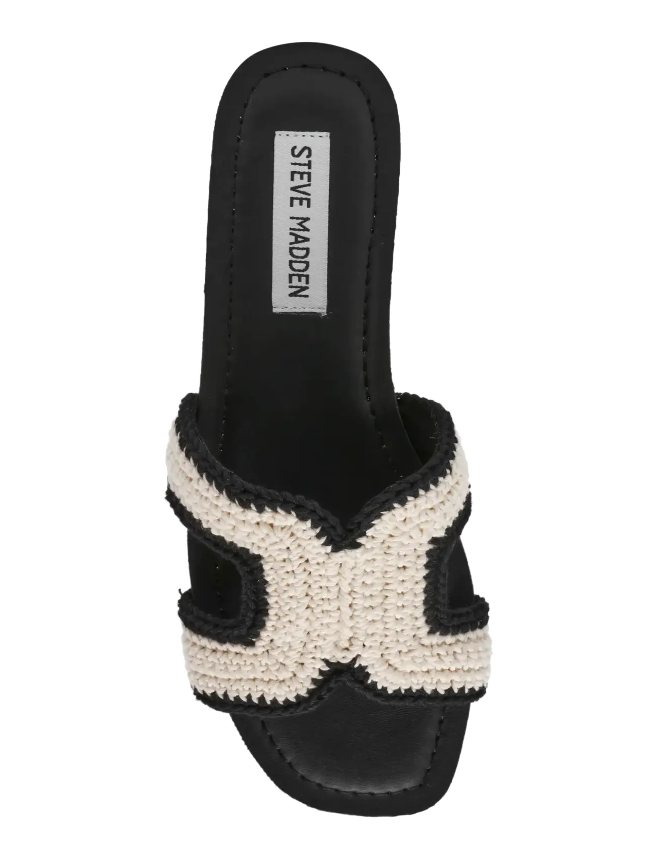 Steve Madden - Zarnia-W - flade sandaler - blk/bone - 5