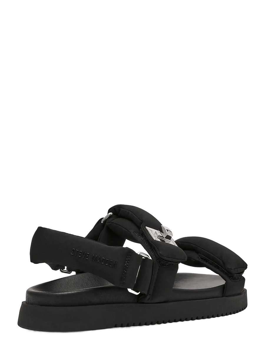 Steve Madden - Monat - sandales plates - blk/nylon - 2