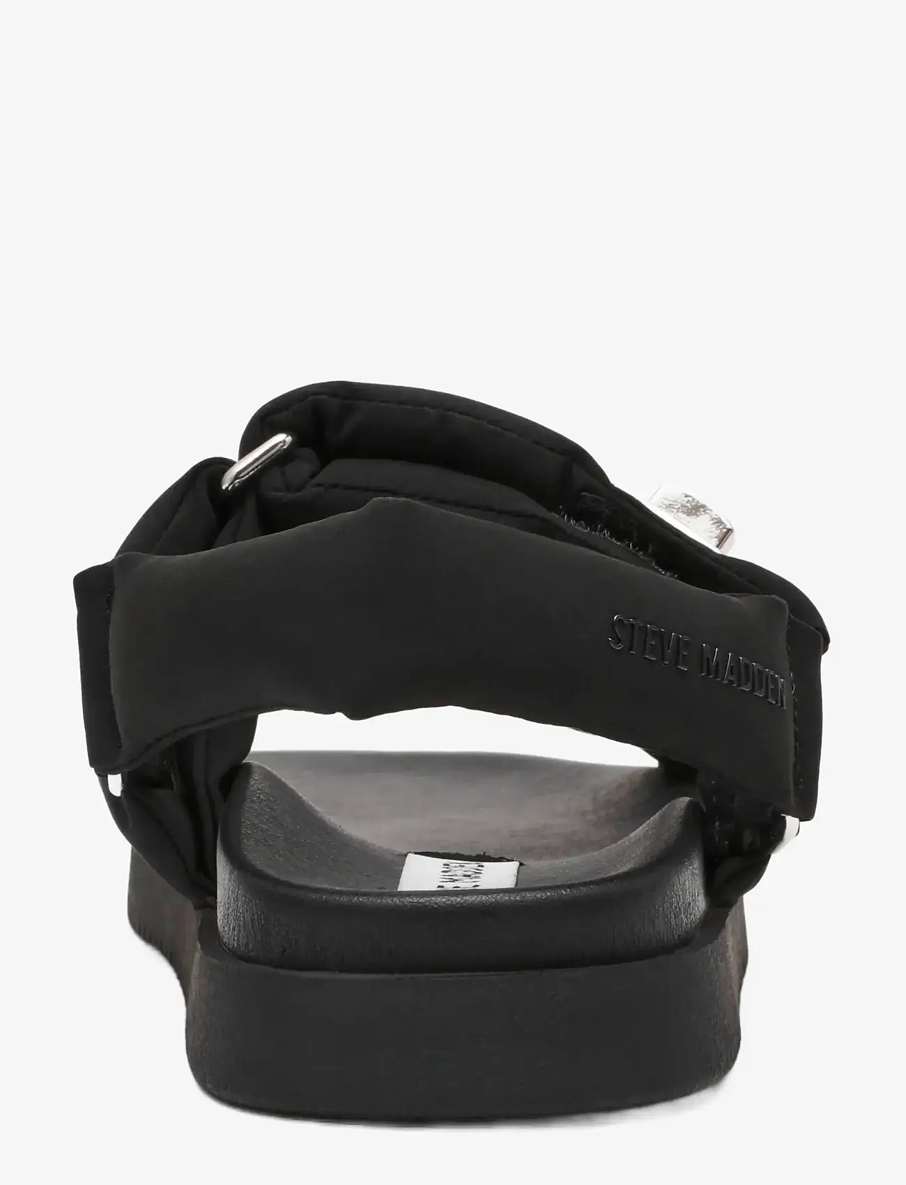 Steve Madden - Monat - flat sandals - blk/nylon - 4