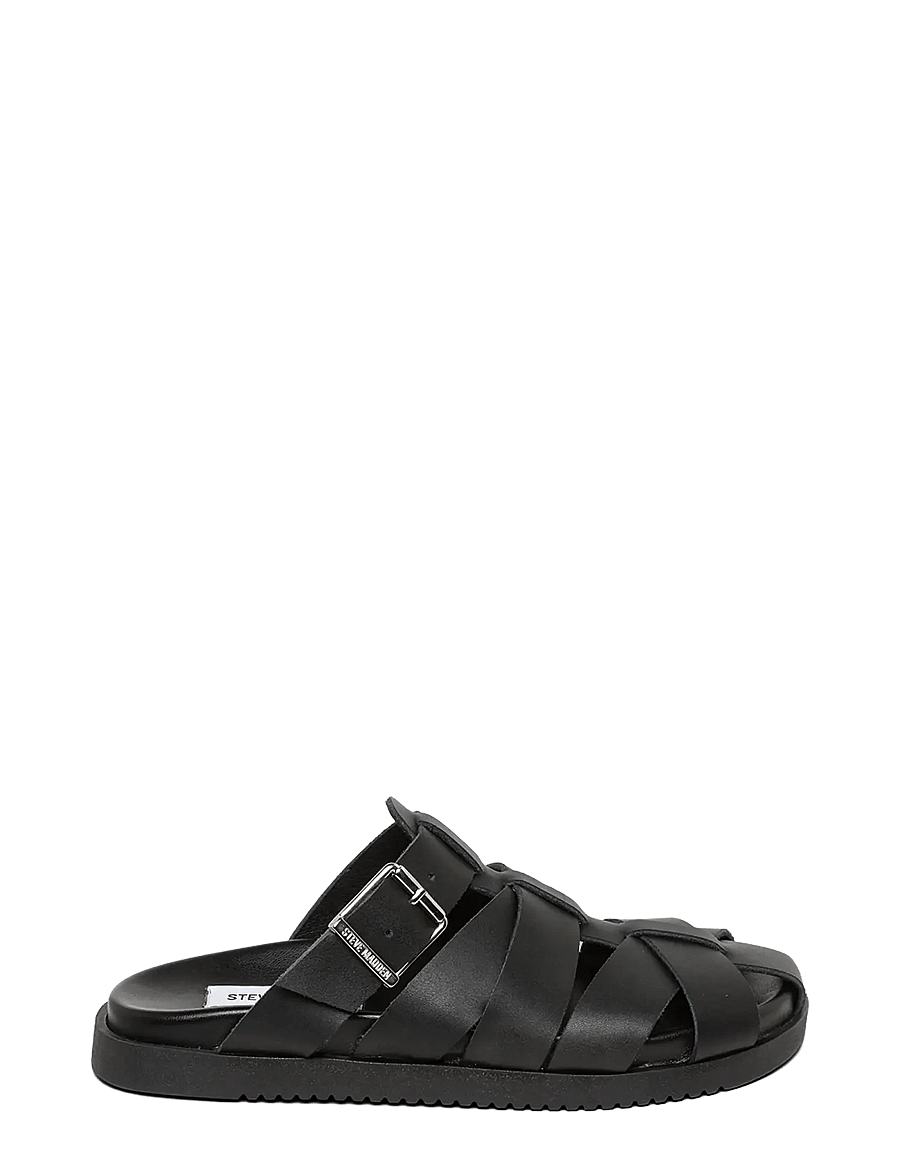 Steve Madden - Mamba - gladiatorsandaler - black leather - 1