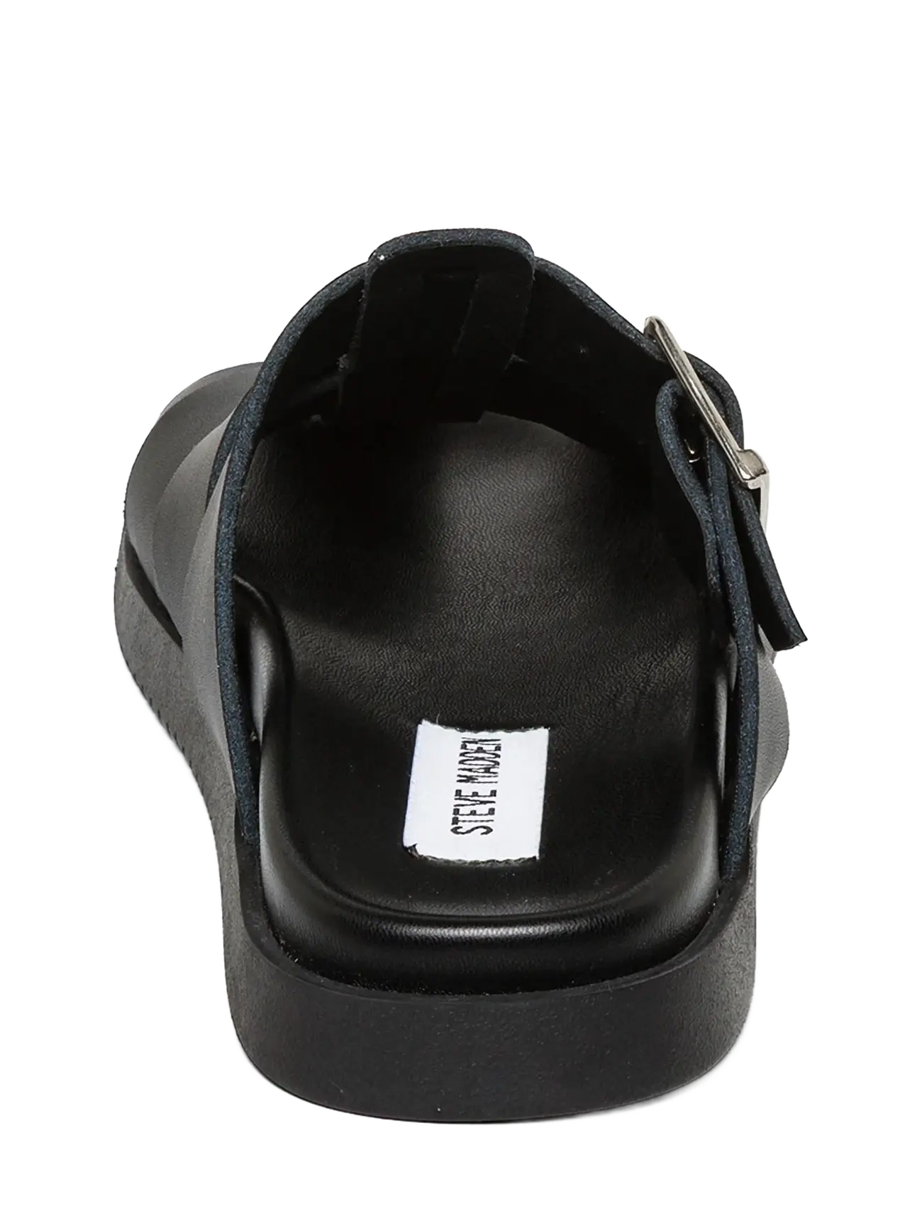 Steve Madden - Mamba - flade sandaler - black leather - 3