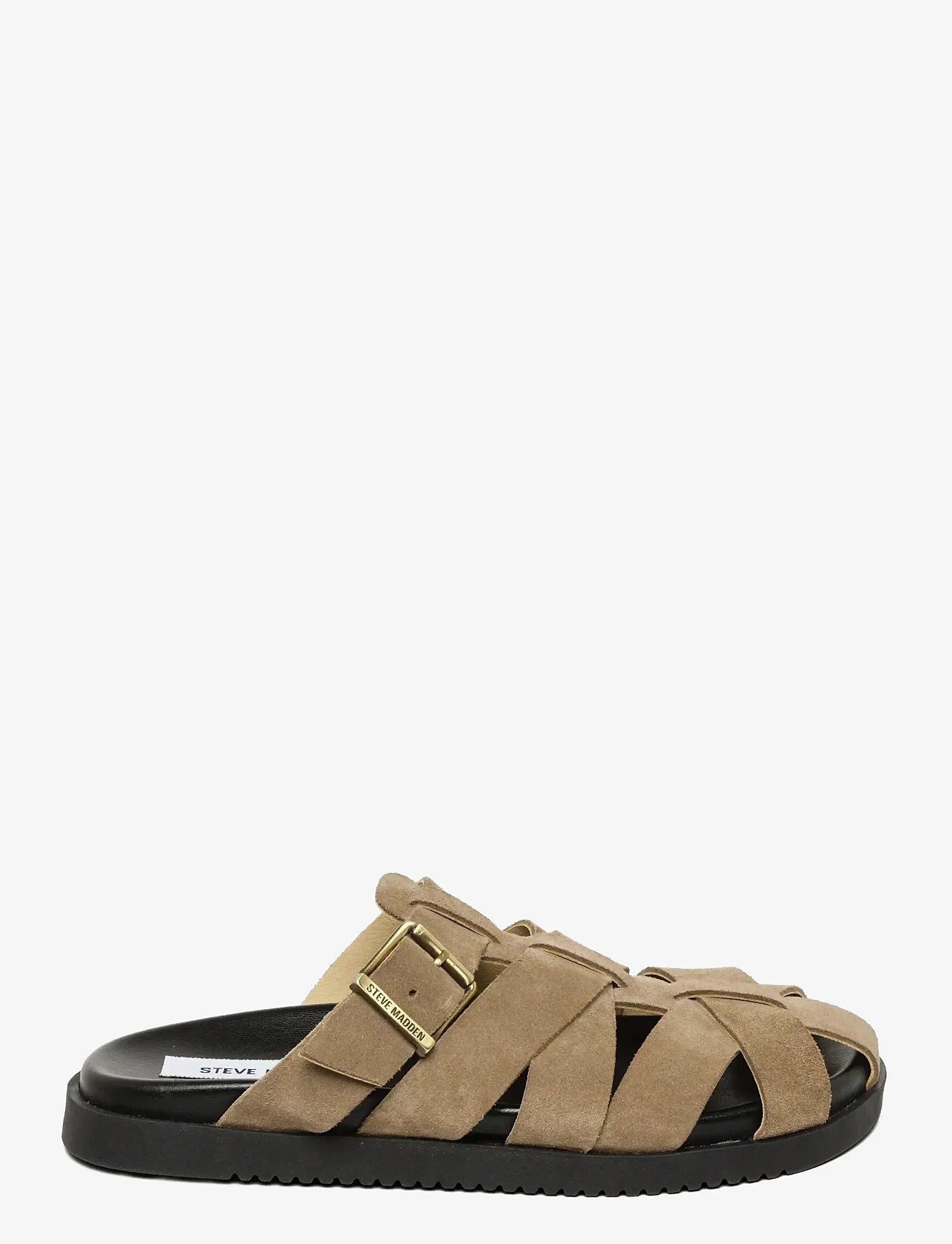Steve Madden - Mamba - gladiator sandals - taupe suede - 1