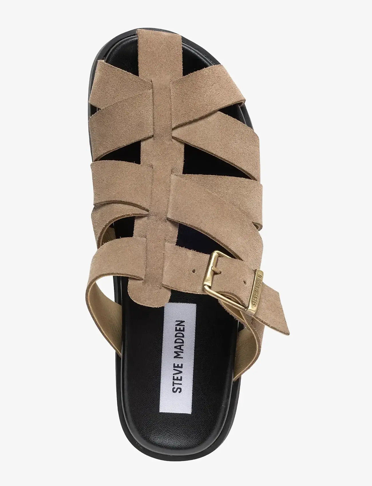 Steve Madden - Mamba - gladiator sandals - taupe suede - 4
