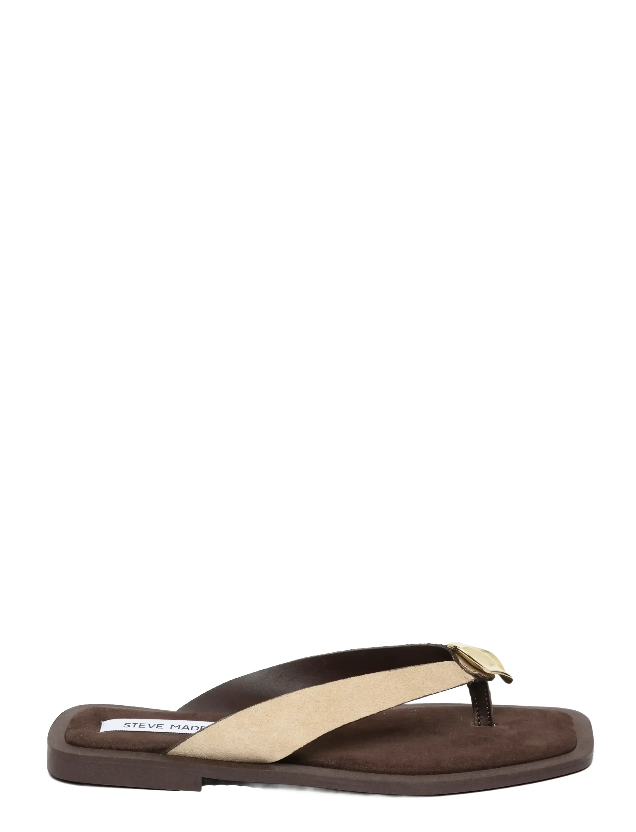 Steve Madden - Meira - flache sandalen - sand suede - 1