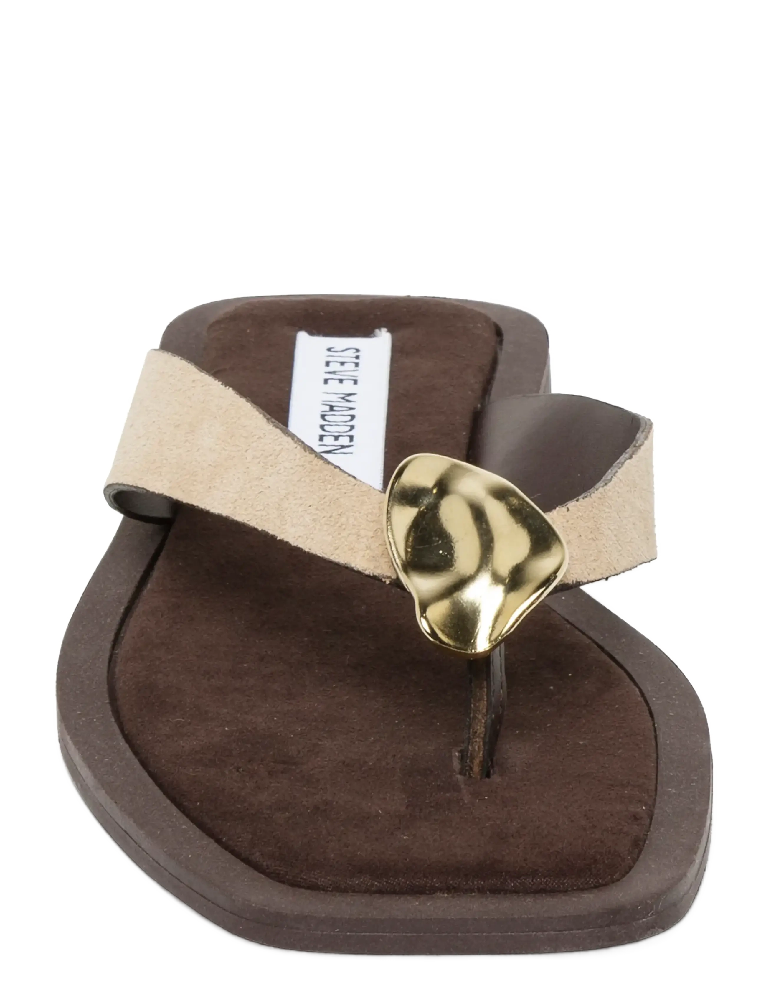 Steve Madden - Meira - flache sandalen - sand suede - 2