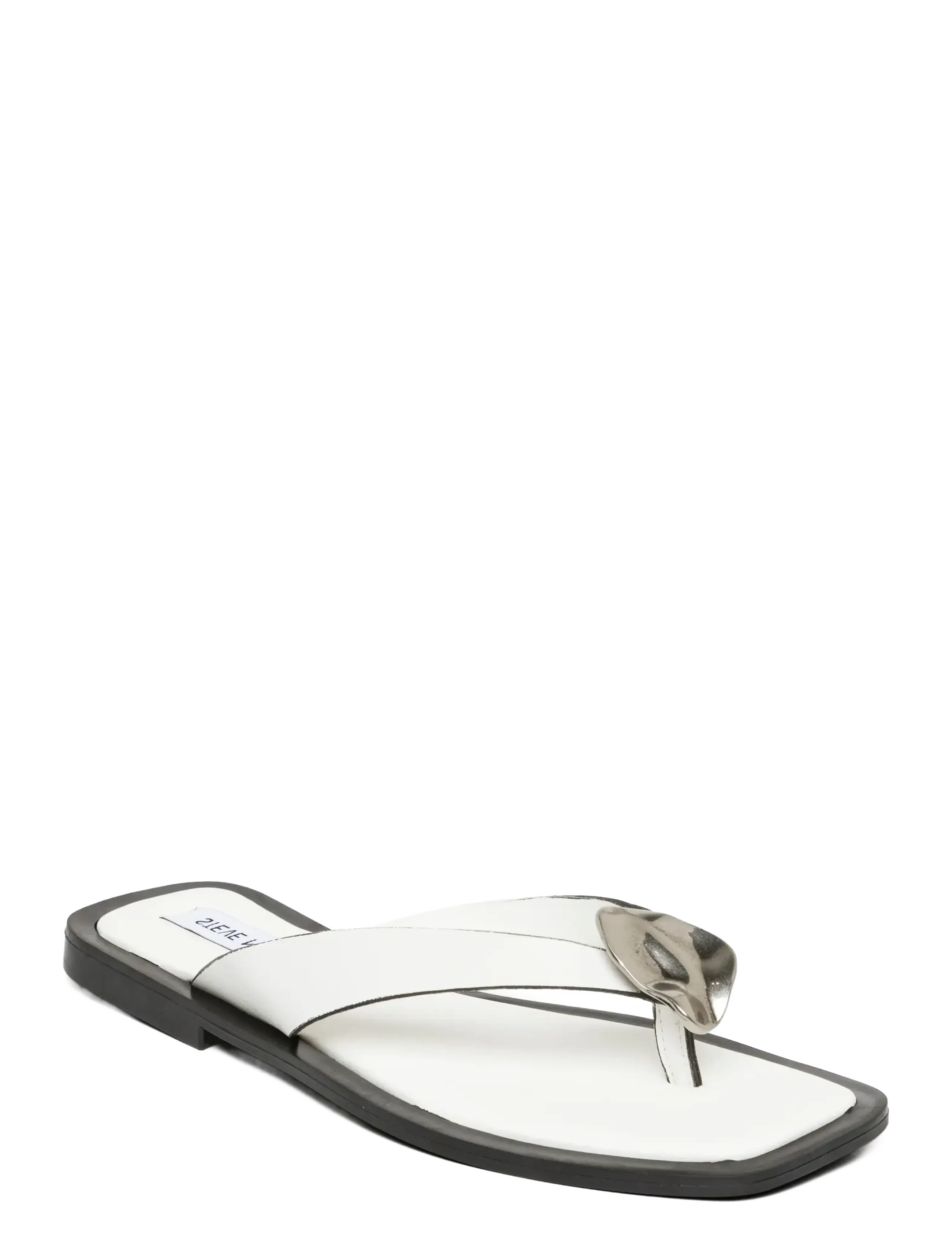 Steve Madden Meira, 36, White, Sandaler > Flade Sandals, Dame