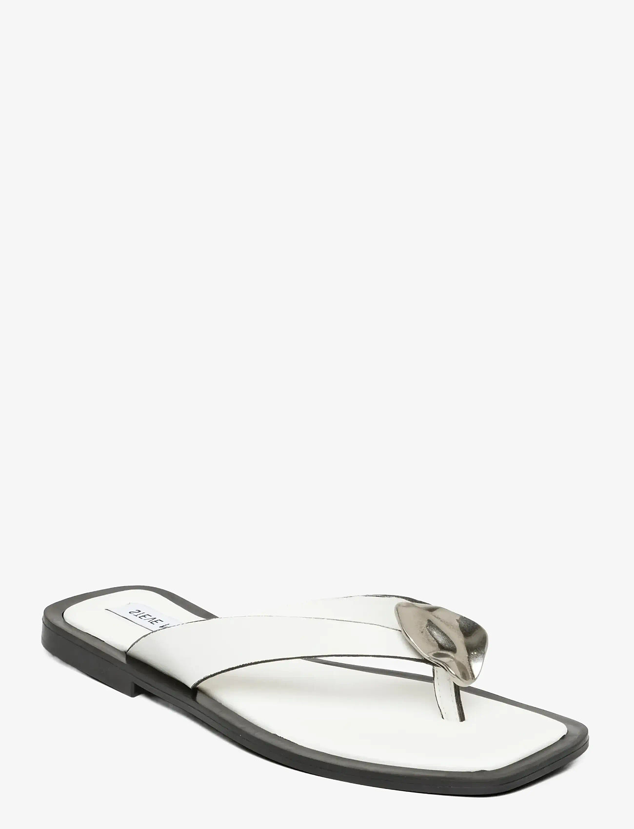 Steve Madden - Meira - flache sandalen - white leather - 0