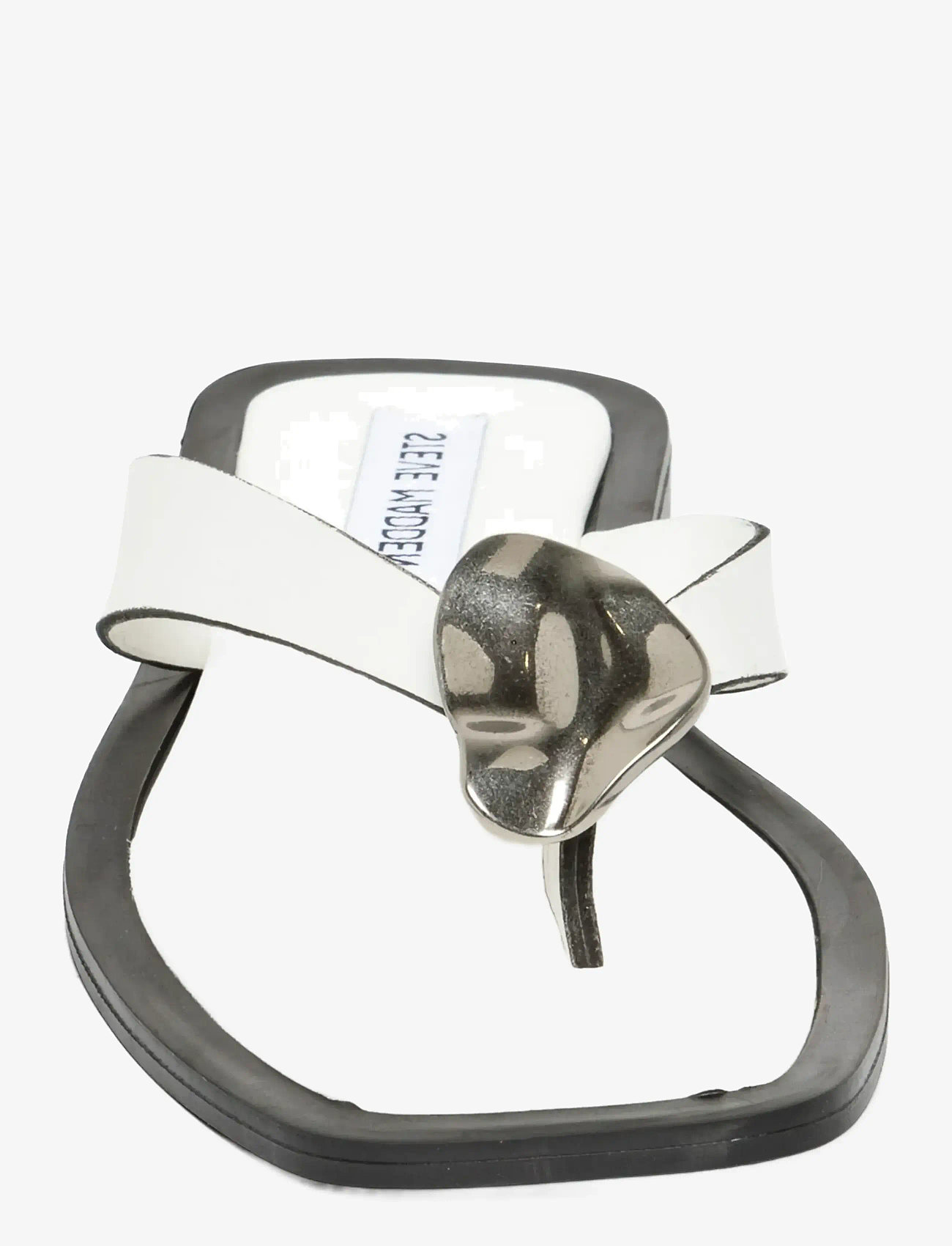 Steve Madden - Meira - flache sandalen - white leather - 2