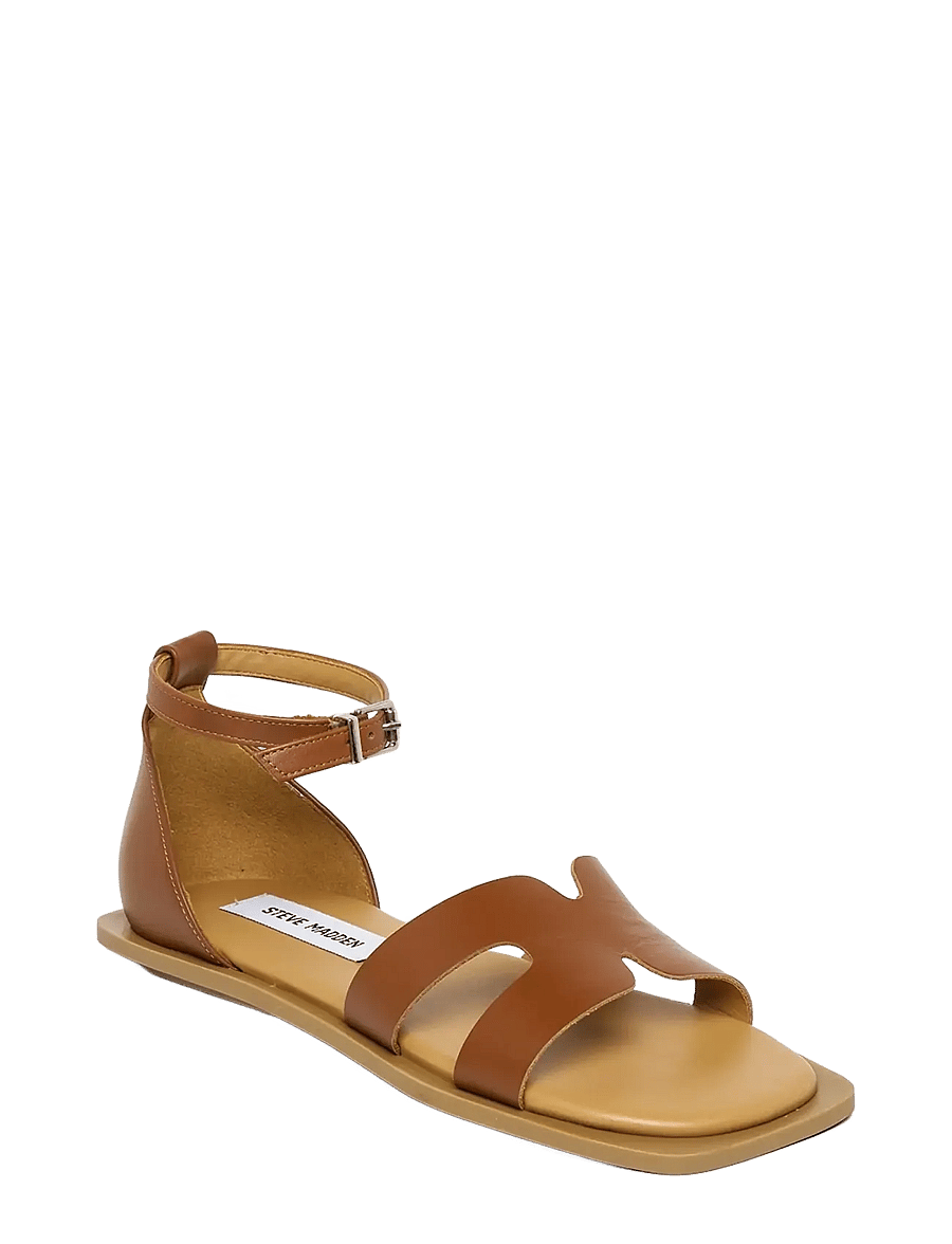Steve Madden - Slinder - platta sandaler - cognac leather - 0