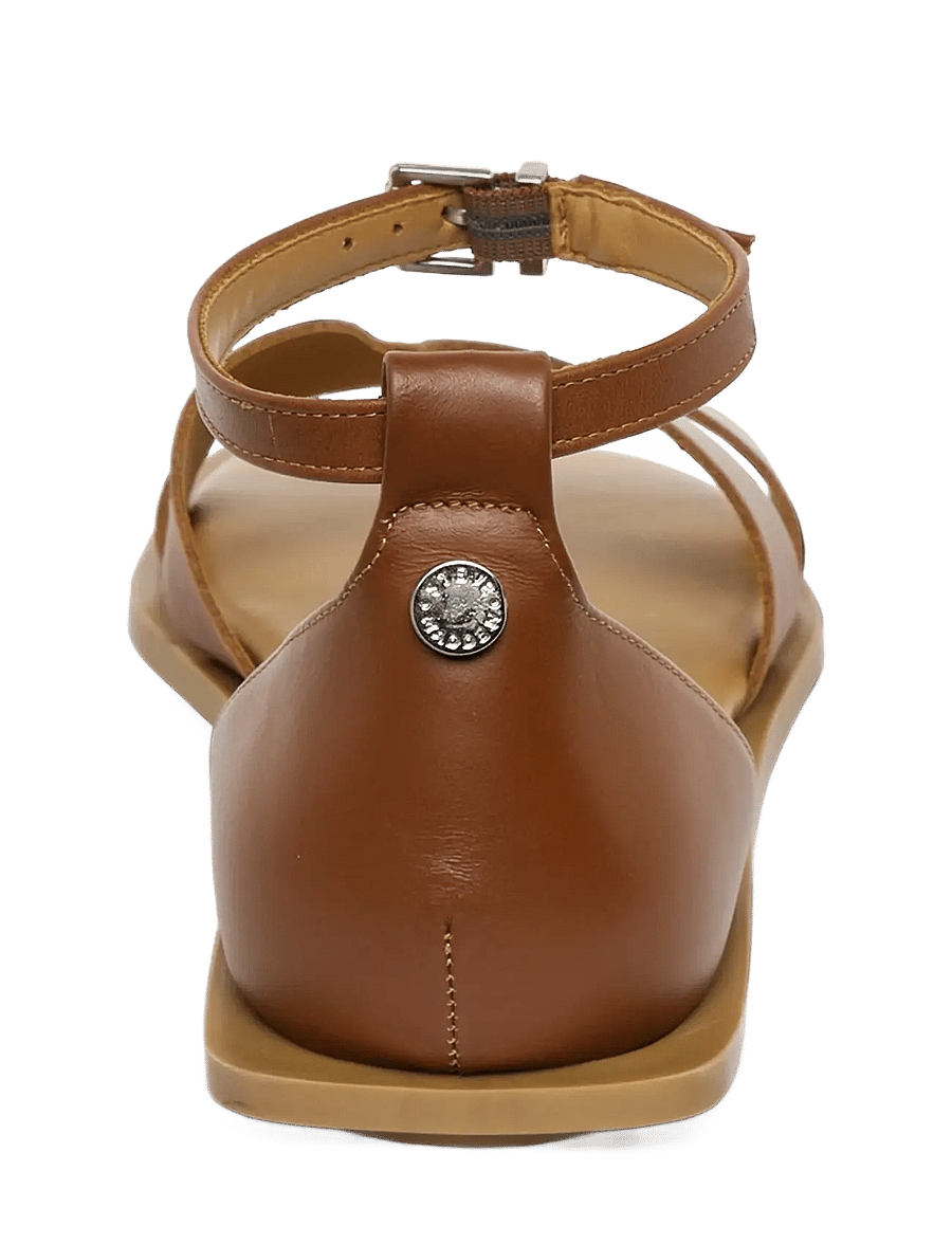Steve Madden - Slinder - platta sandaler - cognac leather - 3