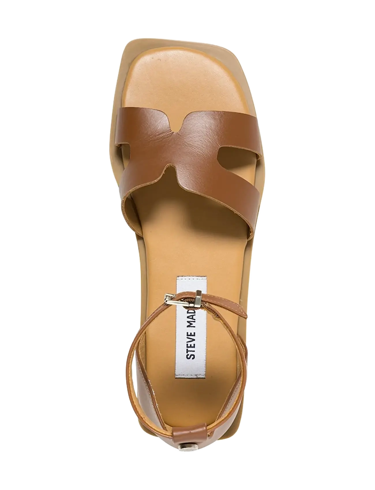 Steve Madden - Slinder - platta sandaler - cognac leather - 4