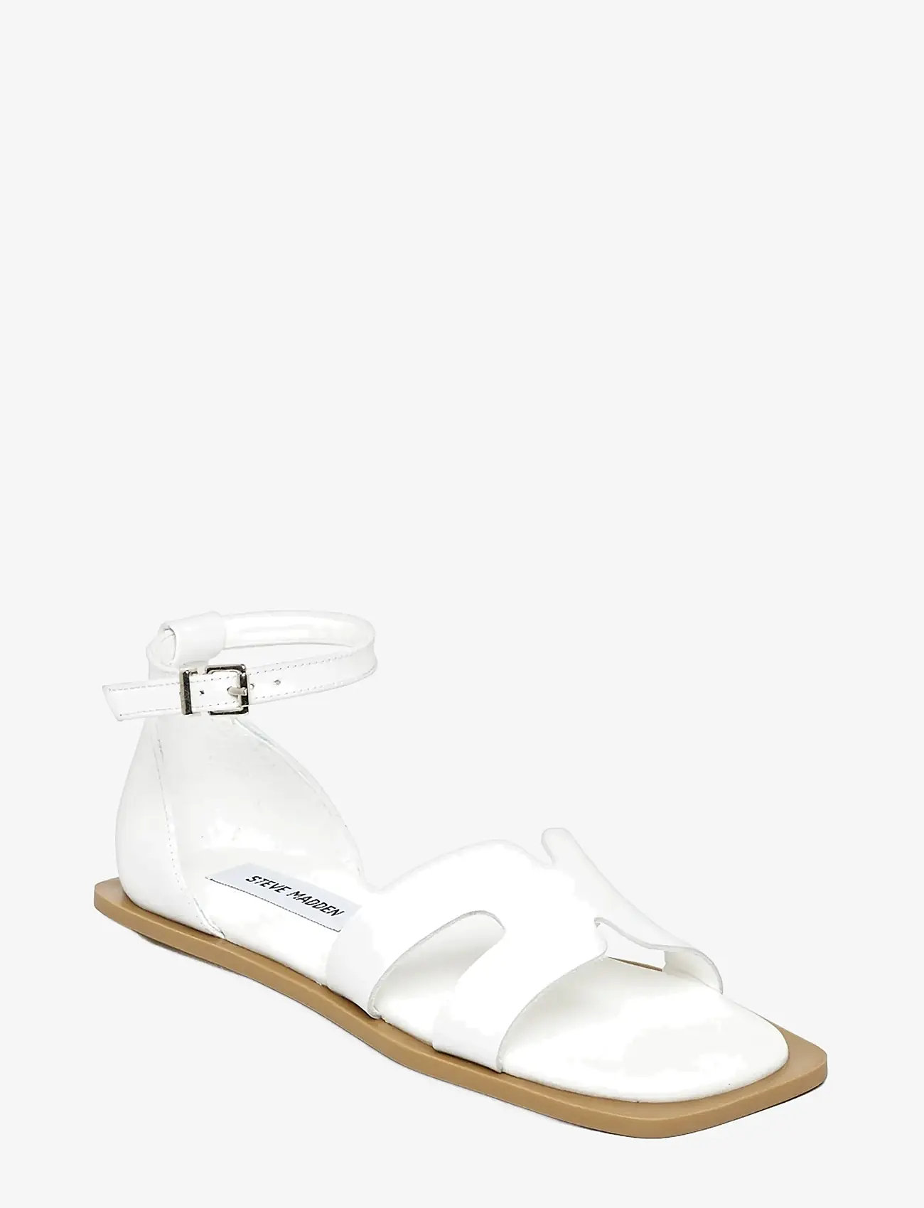 Steve Madden - Slinder - flade sandaler - white leather - 0