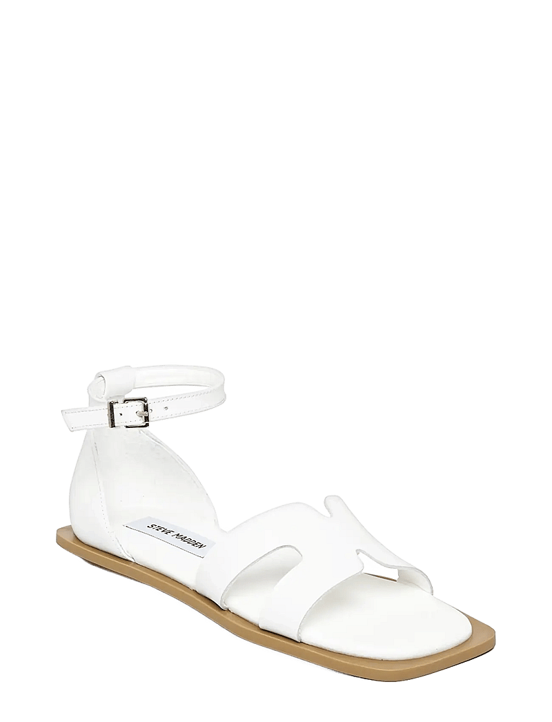 Steve Madden - Slinder - flade sandaler - white leather - 0
