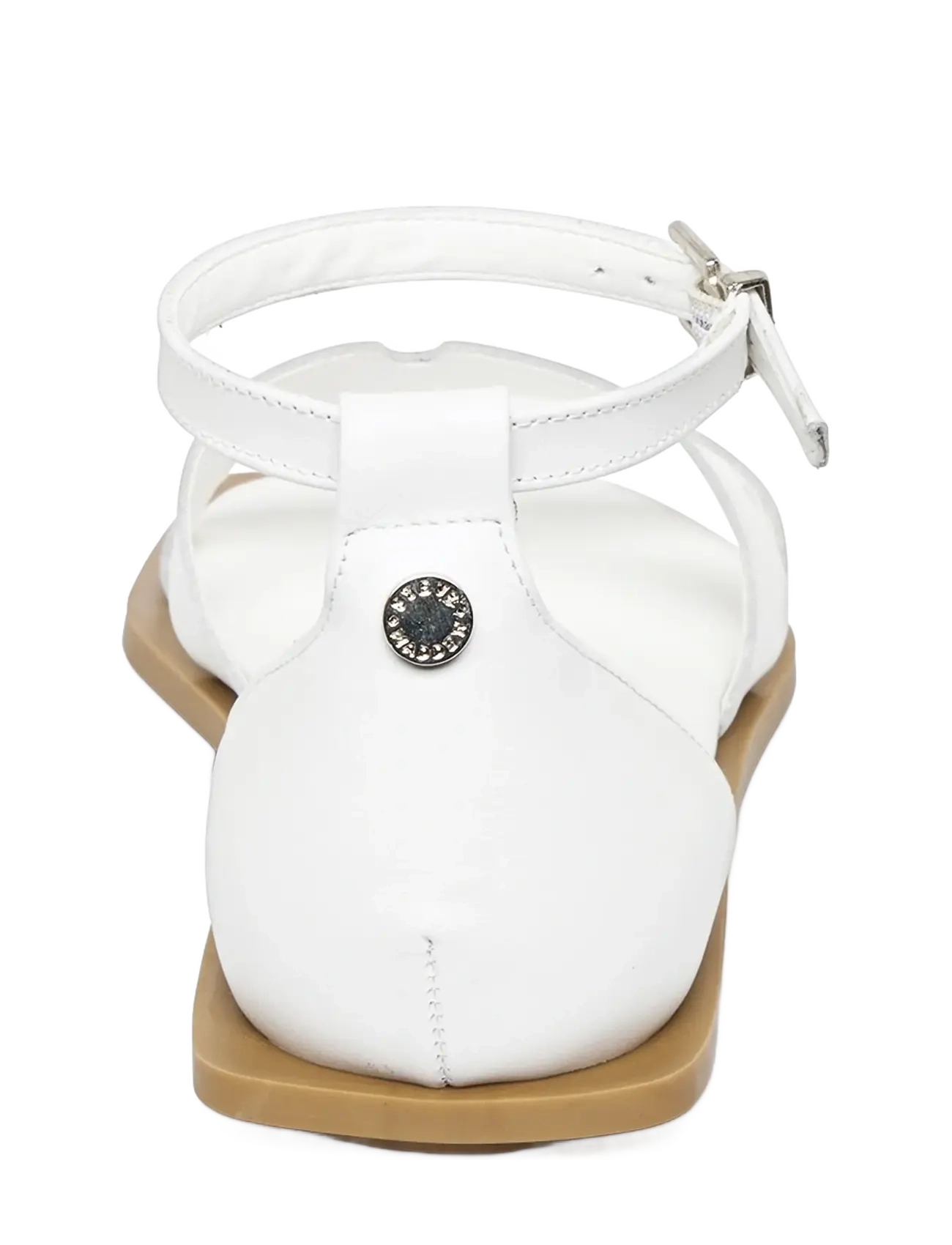 Steve Madden - Slinder - kontsata sandaalid - white leather - 3