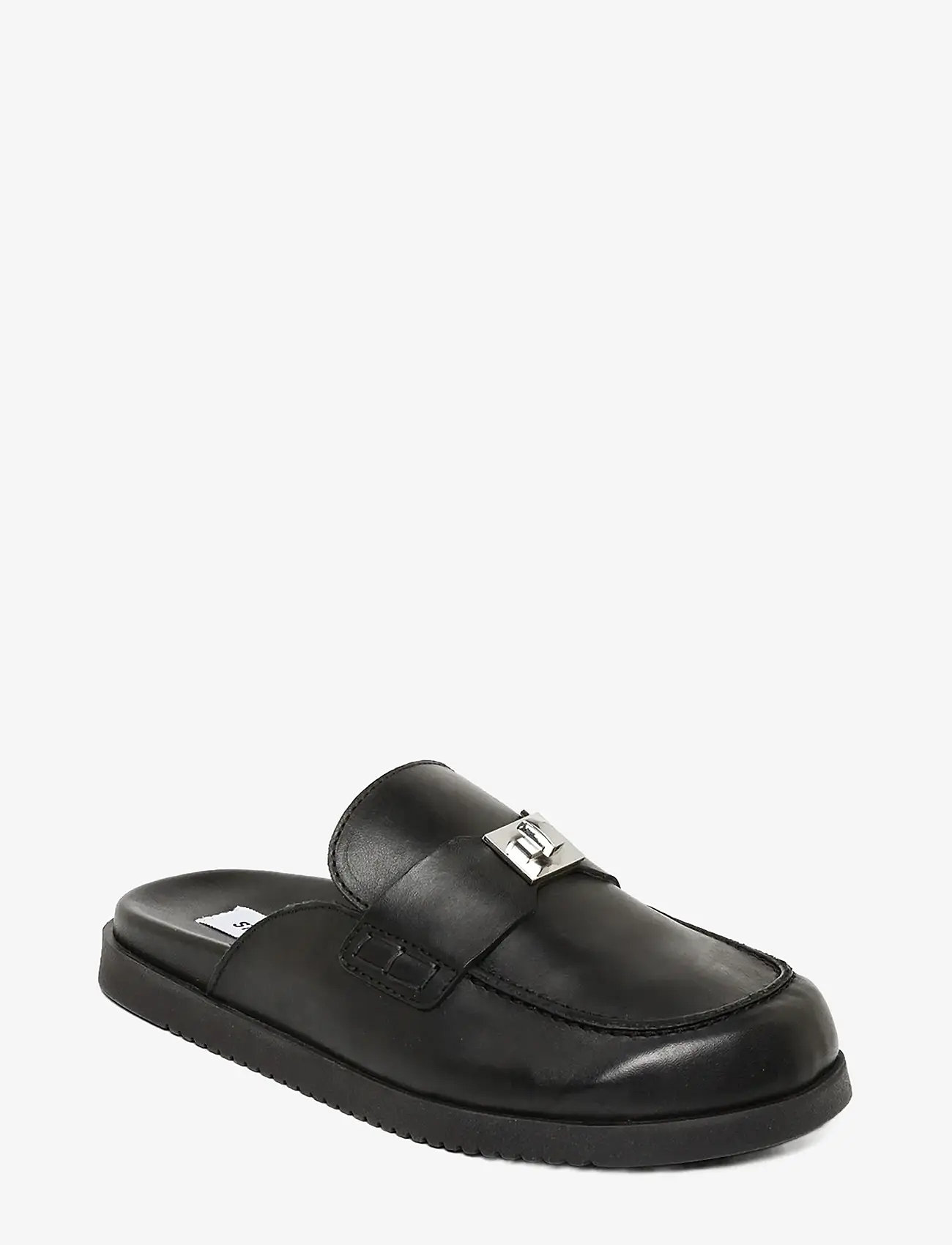 Steve Madden - Megg - kontsata muula-stiilid jalanõud - black leather - 0