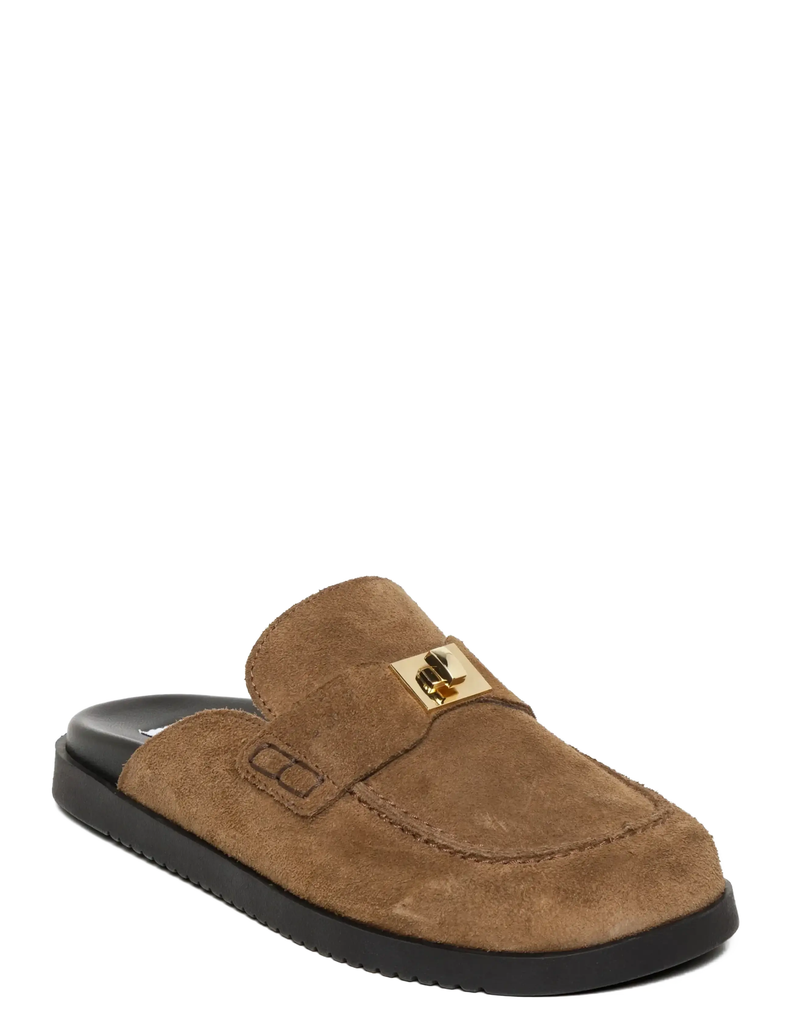 Steve Madden Megg - Mules & Slipins - TAUPE SUEDE / brown