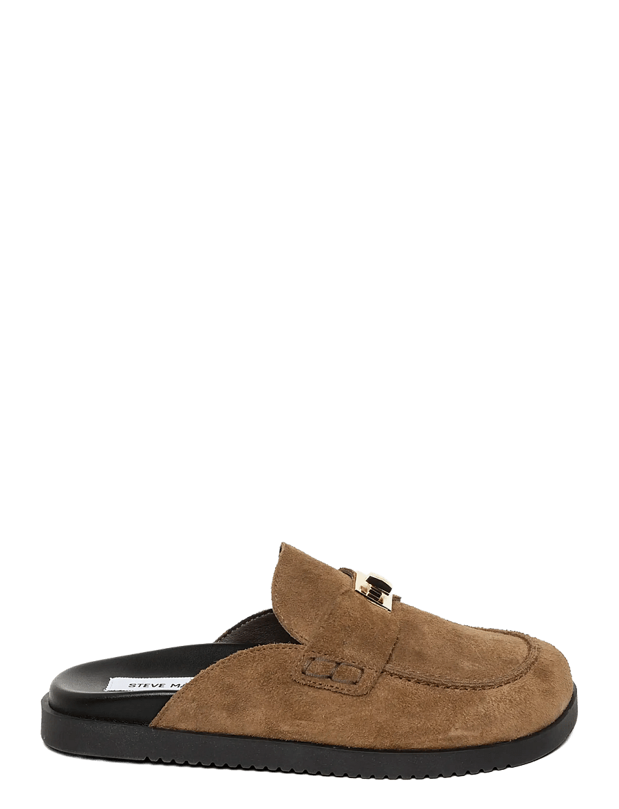 Steve Madden - Megg - flade mules - taupe suede - 1