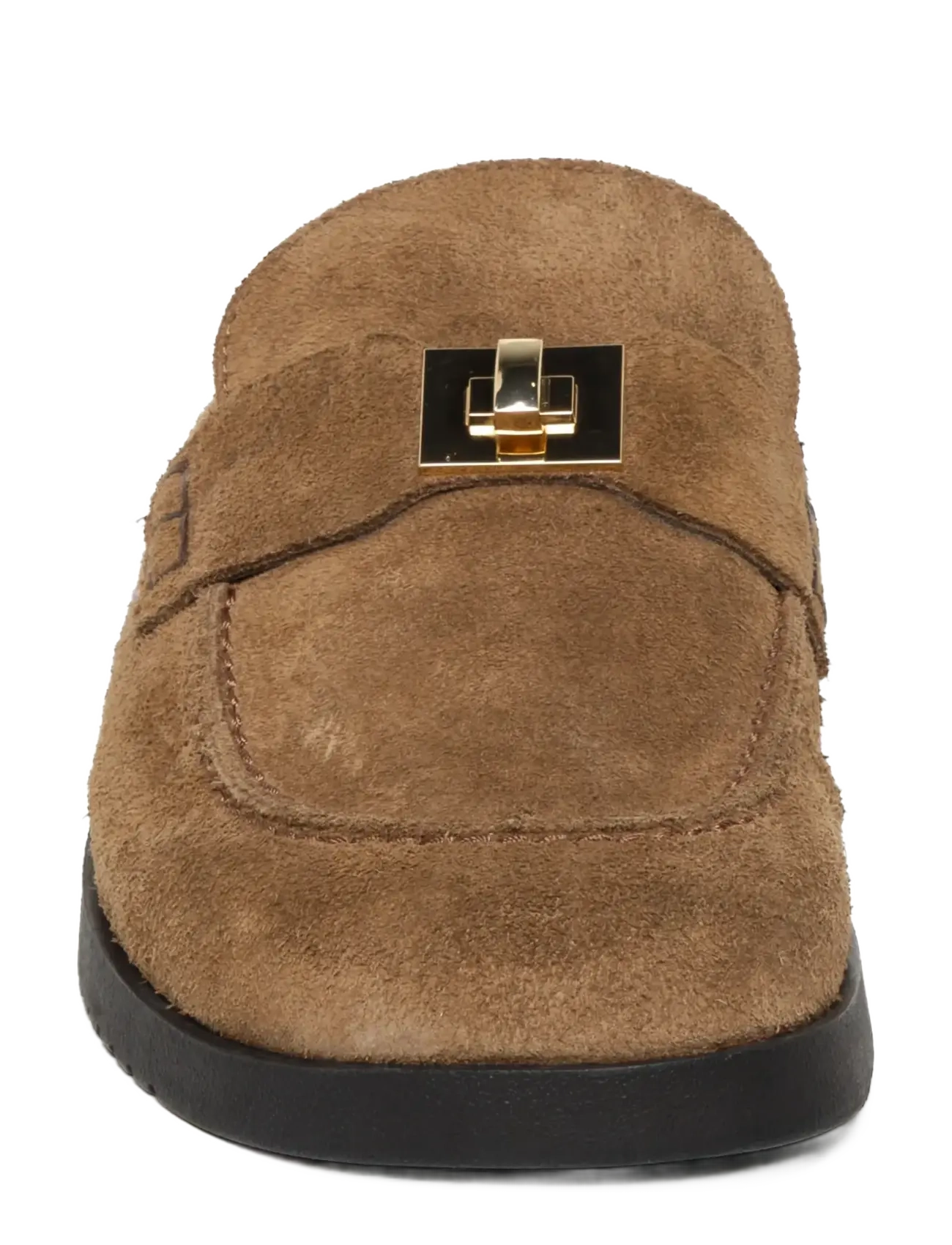 Steve Madden - Megg - flatbotna mules - taupe suede - 2