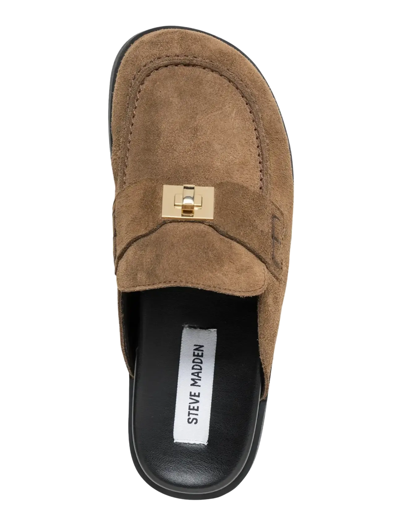 Steve Madden - Megg - flatbotna mules - taupe suede - 4
