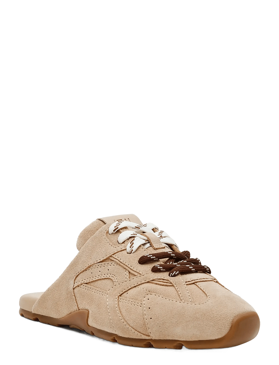 Steve Madden - Asiel-Mule - slip-on sneaker - beige suede - 0