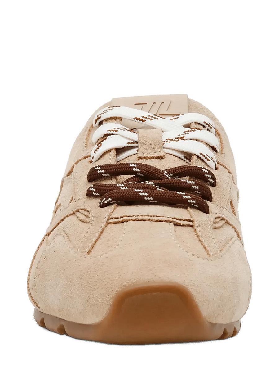 Steve Madden - Asiel-Mule - slip-on sneaker - beige suede - 3