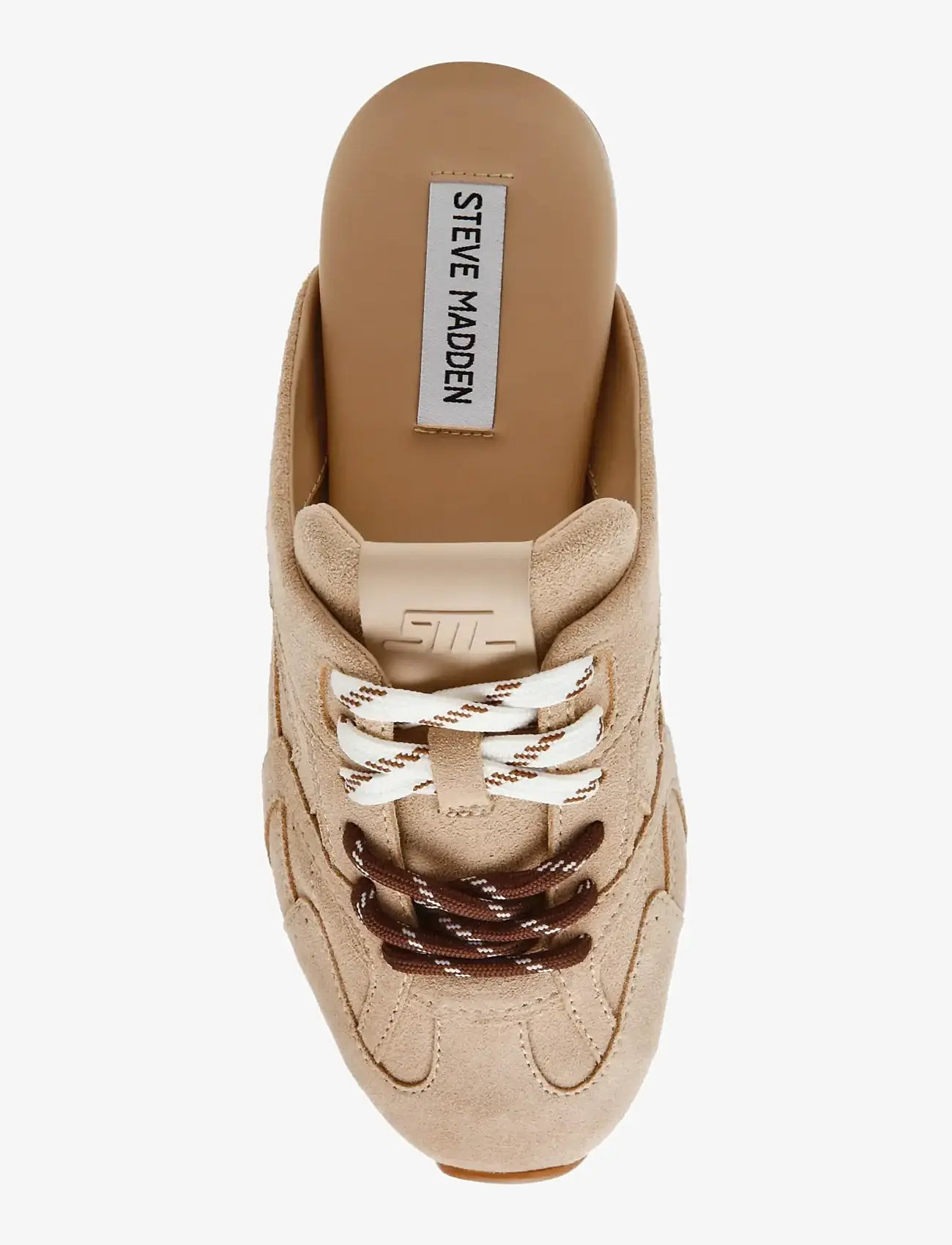 Steve Madden - Asiel-Mule - slip-on sneakers - beige suede - 5