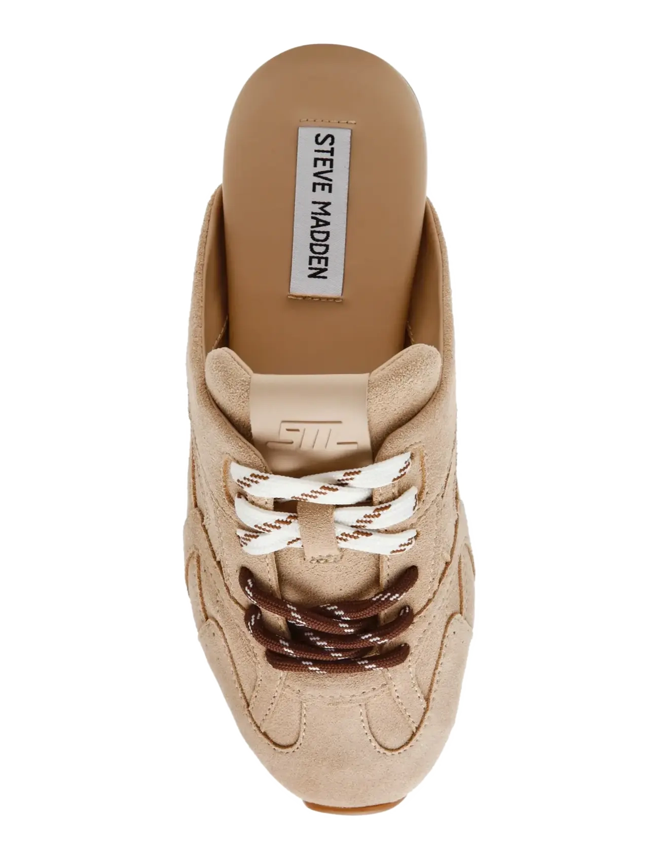 Steve Madden - Asiel-Mule - slip-on sneakers - beige suede - 5