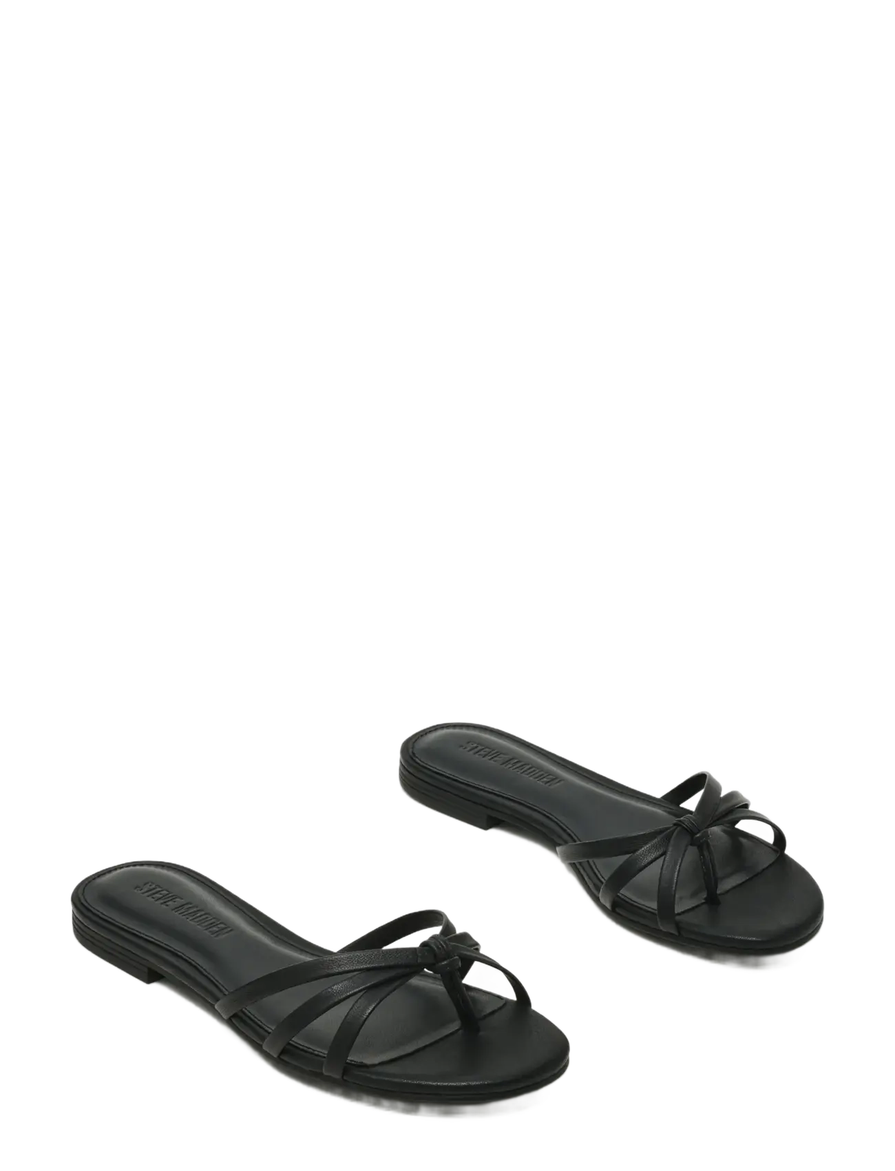 Steve Madden - Calissi - flache sandalen - black leather - 1