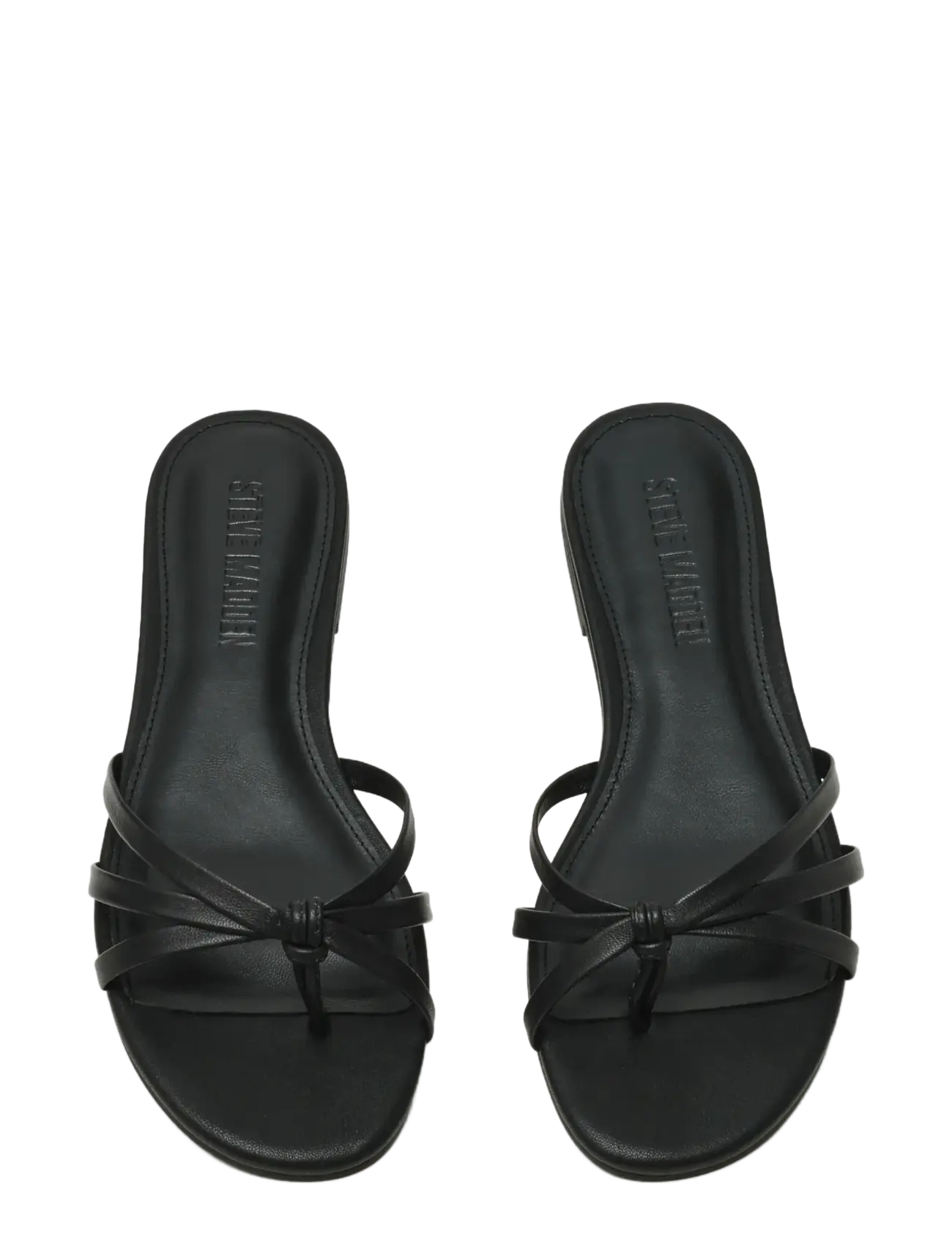 Steve Madden - Calissi - flache sandalen - black leather - 3