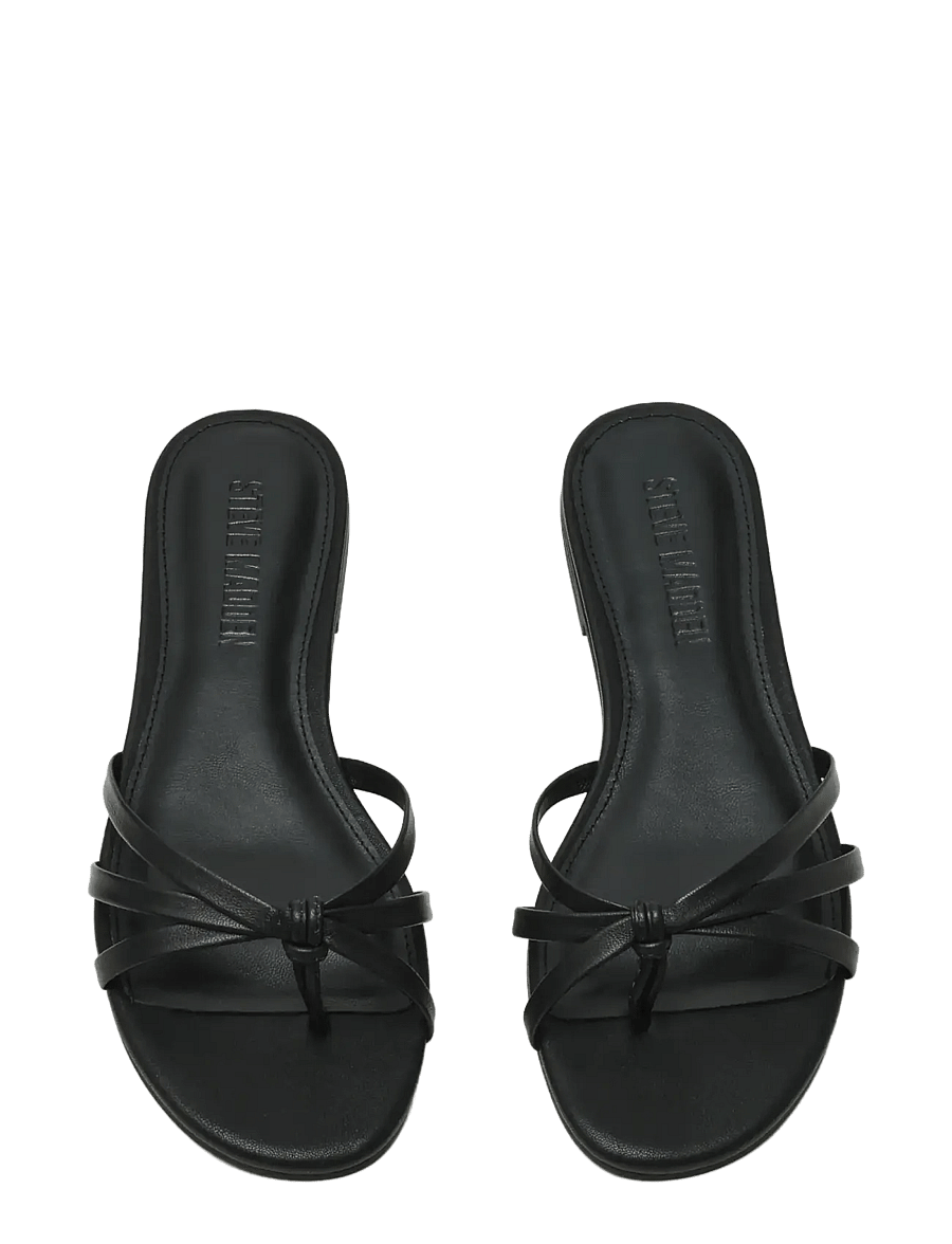 Steve Madden - Calissi - flache sandalen - black leather - 3