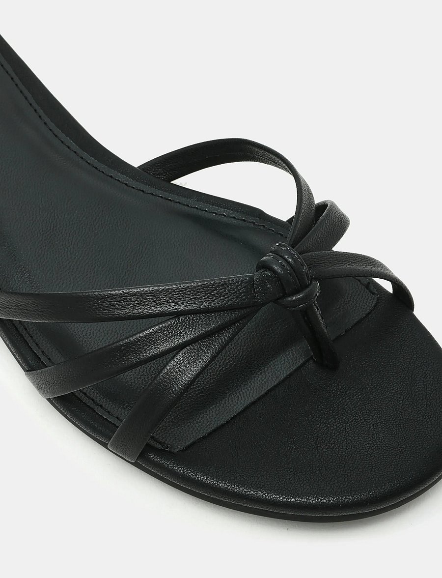 Steve Madden - Calissi - flache sandalen - black leather - 4