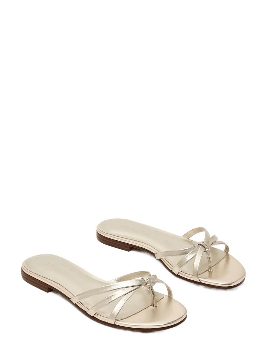 Steve Madden - Calissi - flache sandalen - gold leather - 1