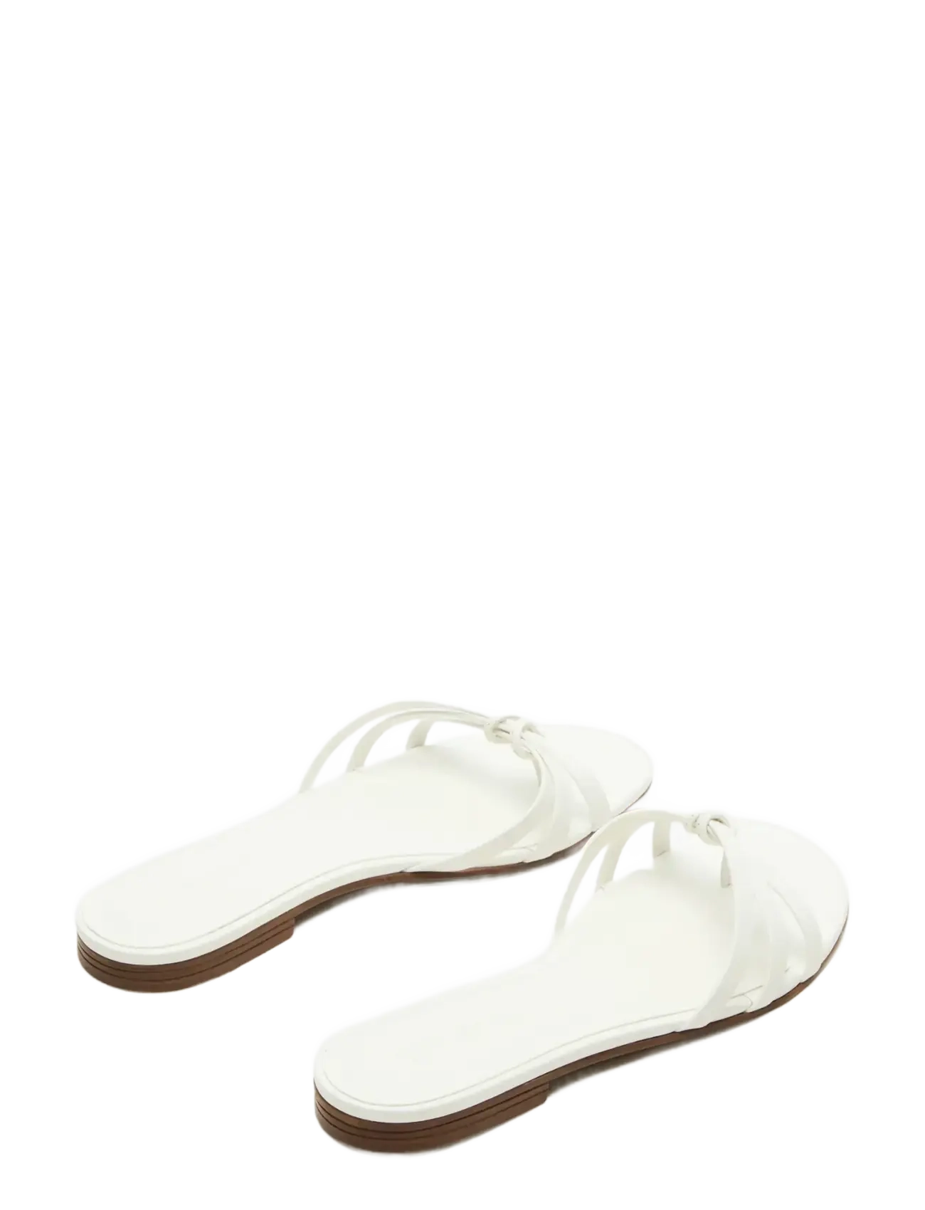 Steve Madden - Calissi - platta sandaler - white leather - 2