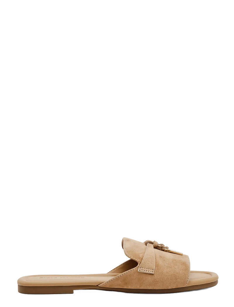 Steve Madden - Hight St. - flade mules - taupe suede - 1