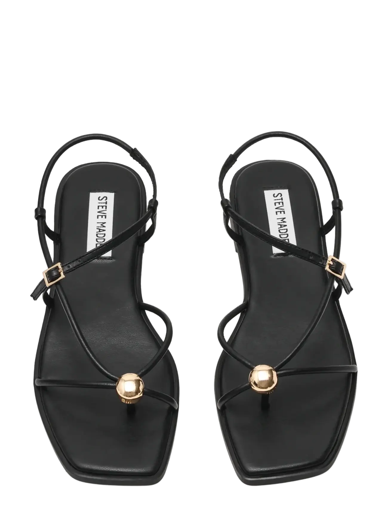 Steve Madden - Tiki - platta sandaler - black - 3