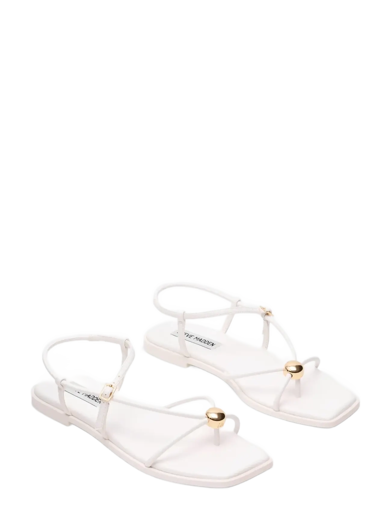Steve Madden - Tiki - lygiapadės basutės - white - 1