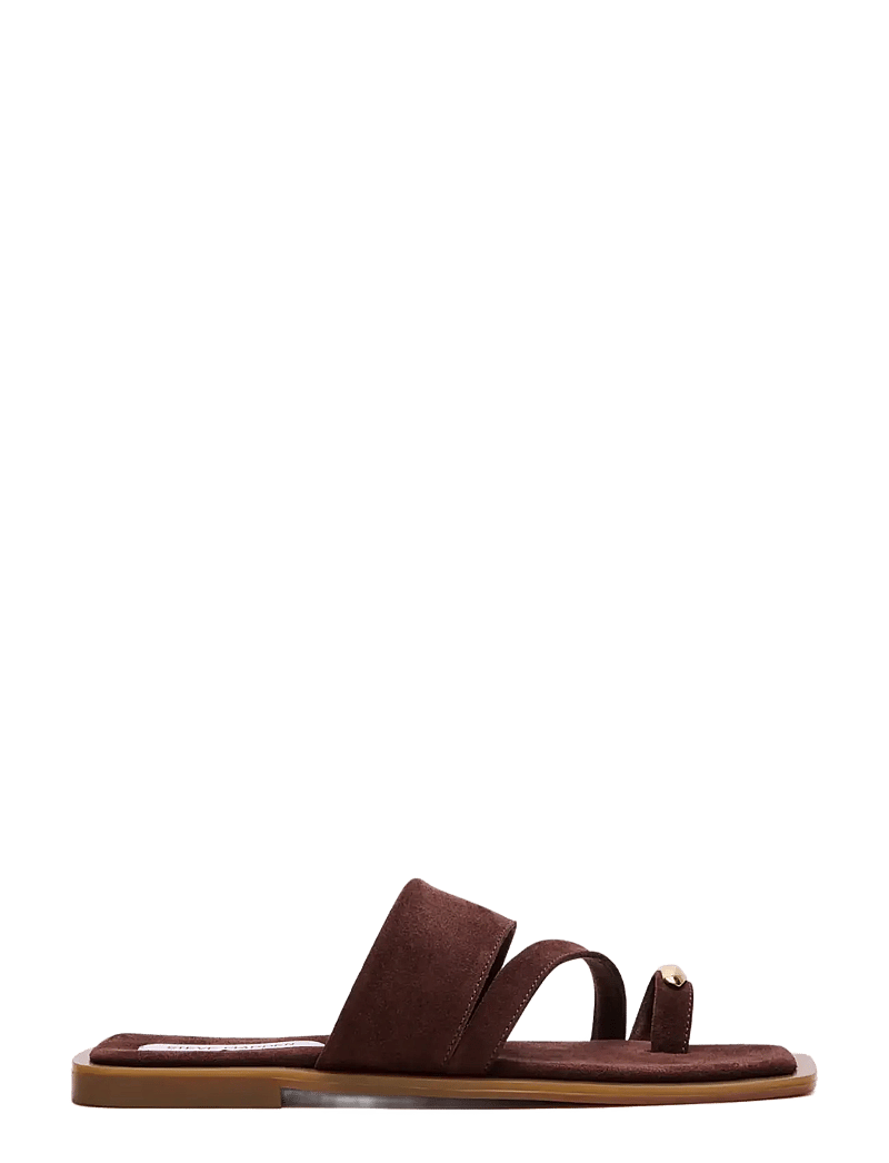 Steve Madden - Ellaina - flat sandals - brown suede - 0