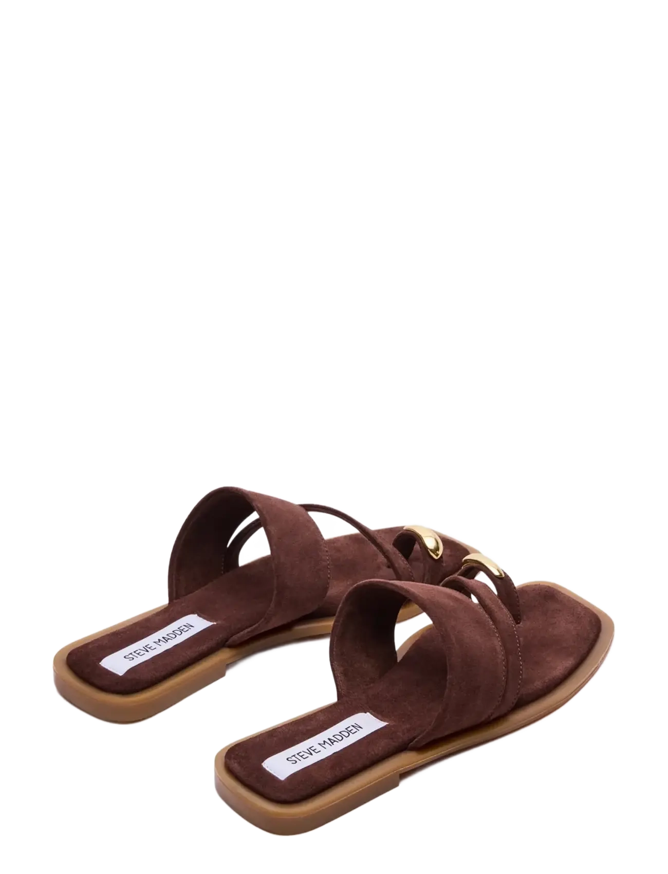 Steve Madden - Ellaina - flache sandalen - brown suede - 2
