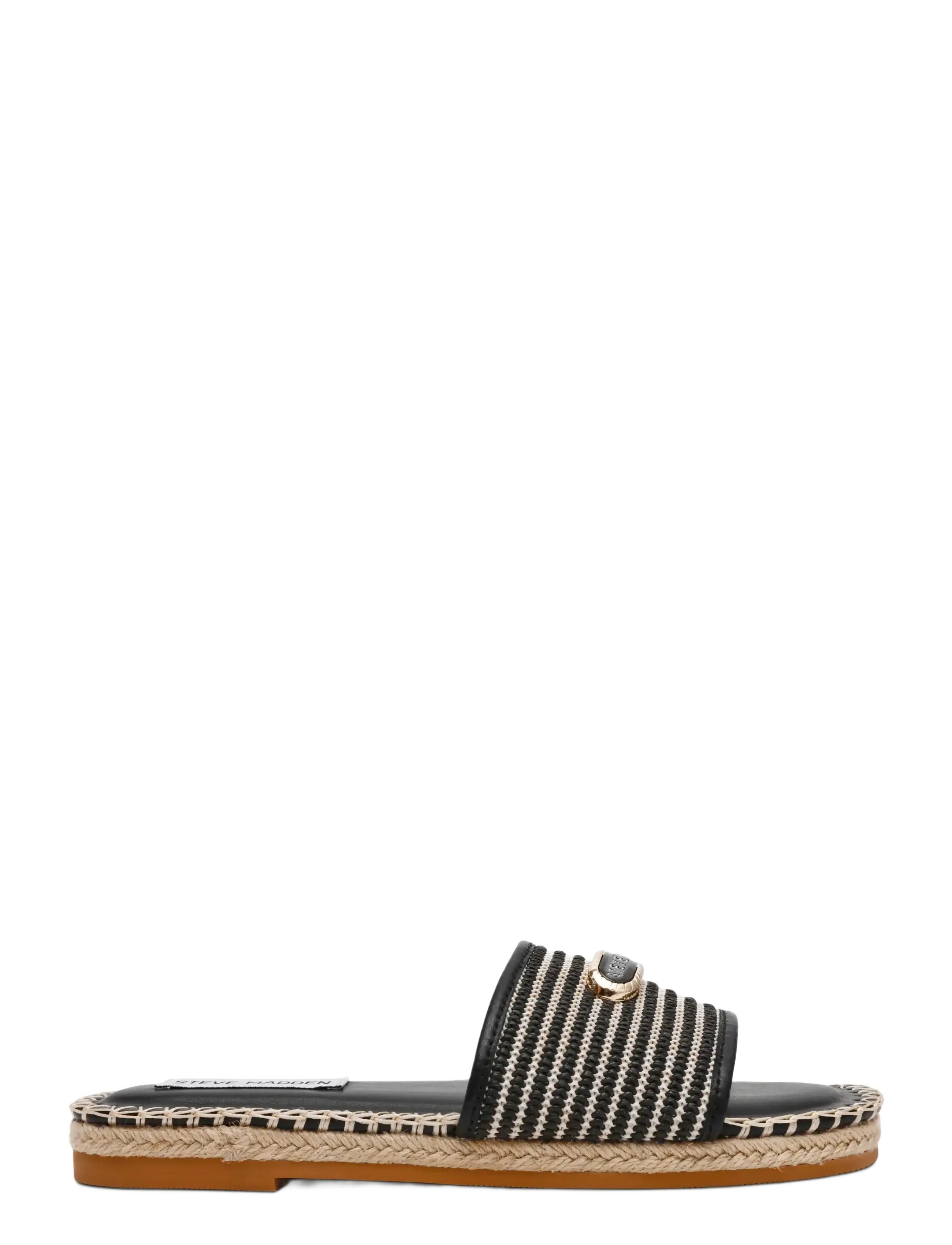 Steve Madden Tropics - Chaussures - BLK RAFFIA / black