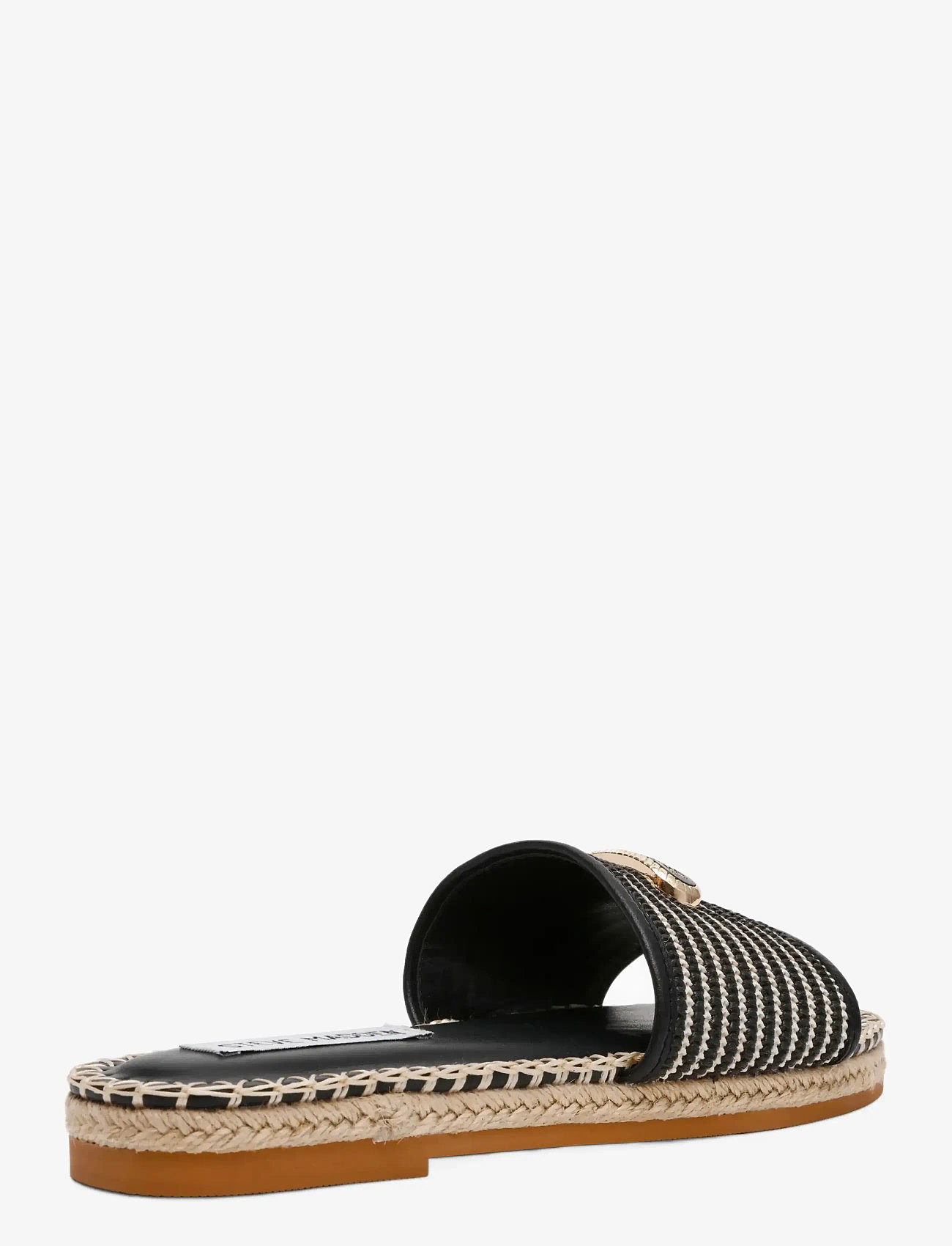 Steve Madden - Tropics - kontsata muula-stiilid jalanõud - blk raffia - 1