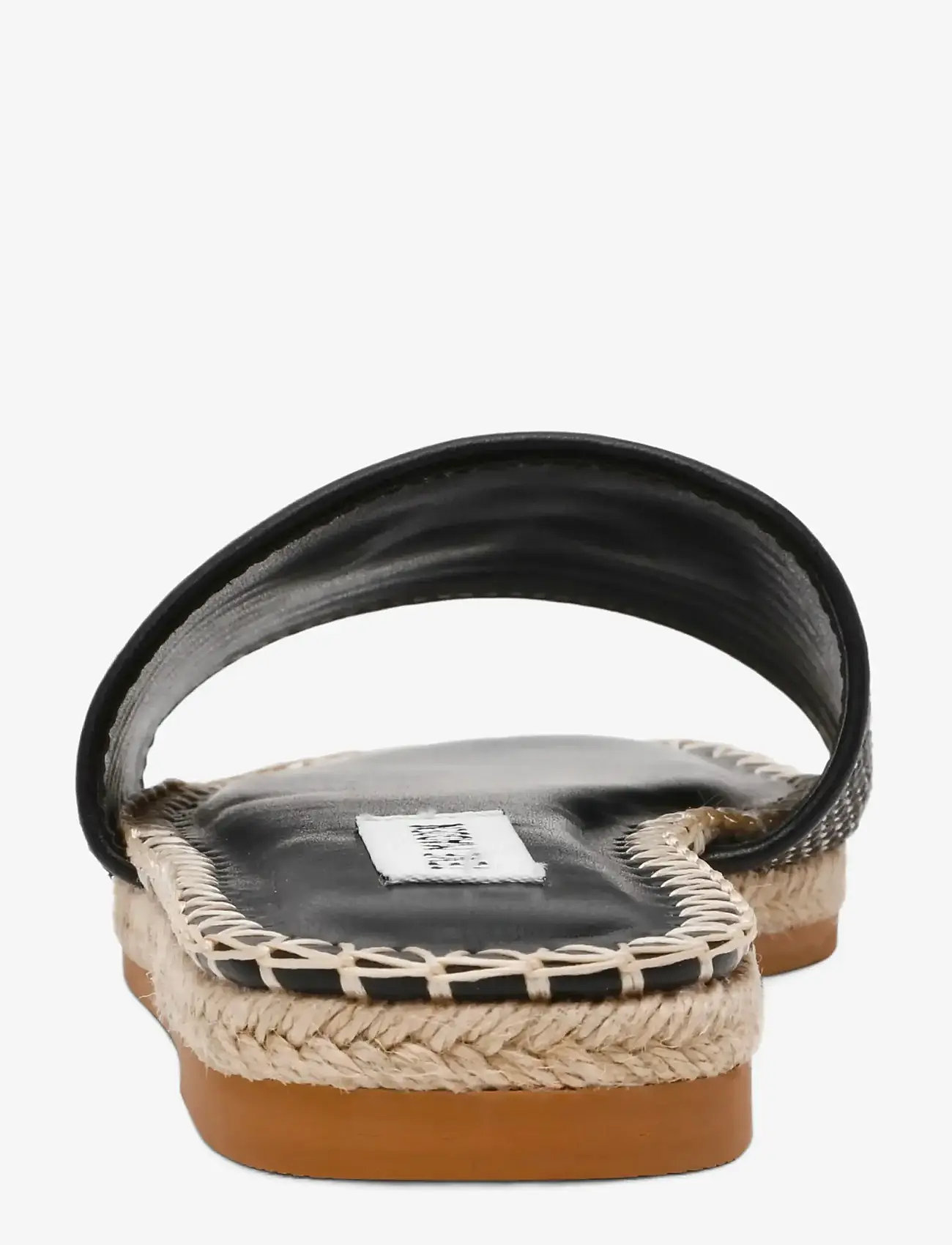 Steve Madden - Tropics - kontsata muula-stiilid jalanõud - blk raffia - 3