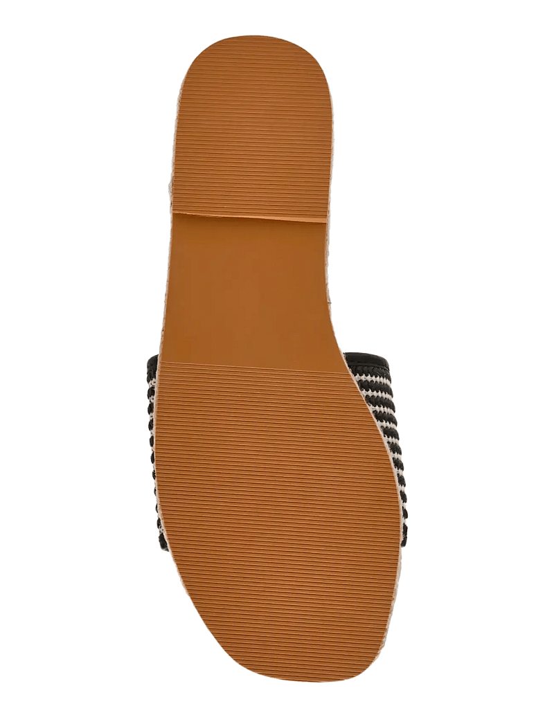 Steve Madden - Tropics - kontsata muula-stiilid jalanõud - blk raffia - 5