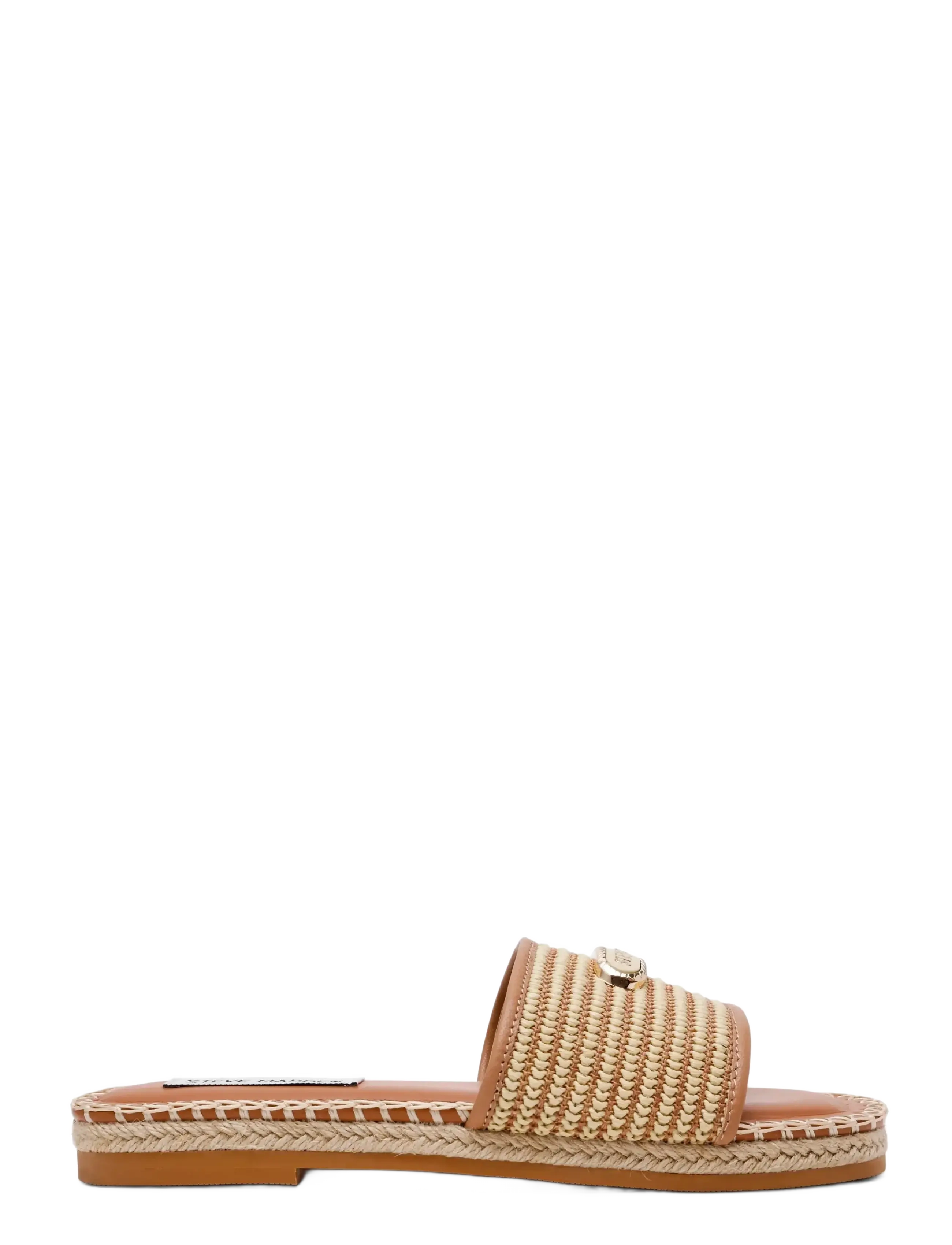 Steve Madden - Tropics - platte muiltjes - nat raffia - 1
