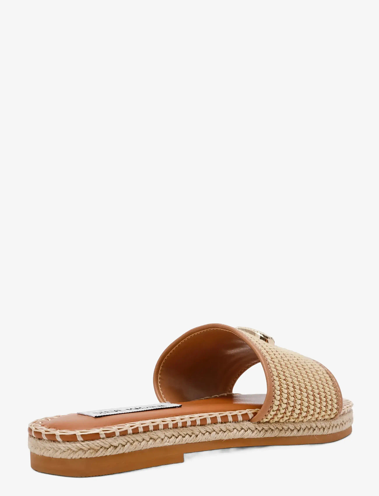Steve Madden - Tropics - flache pantoletten - nat raffia - 2