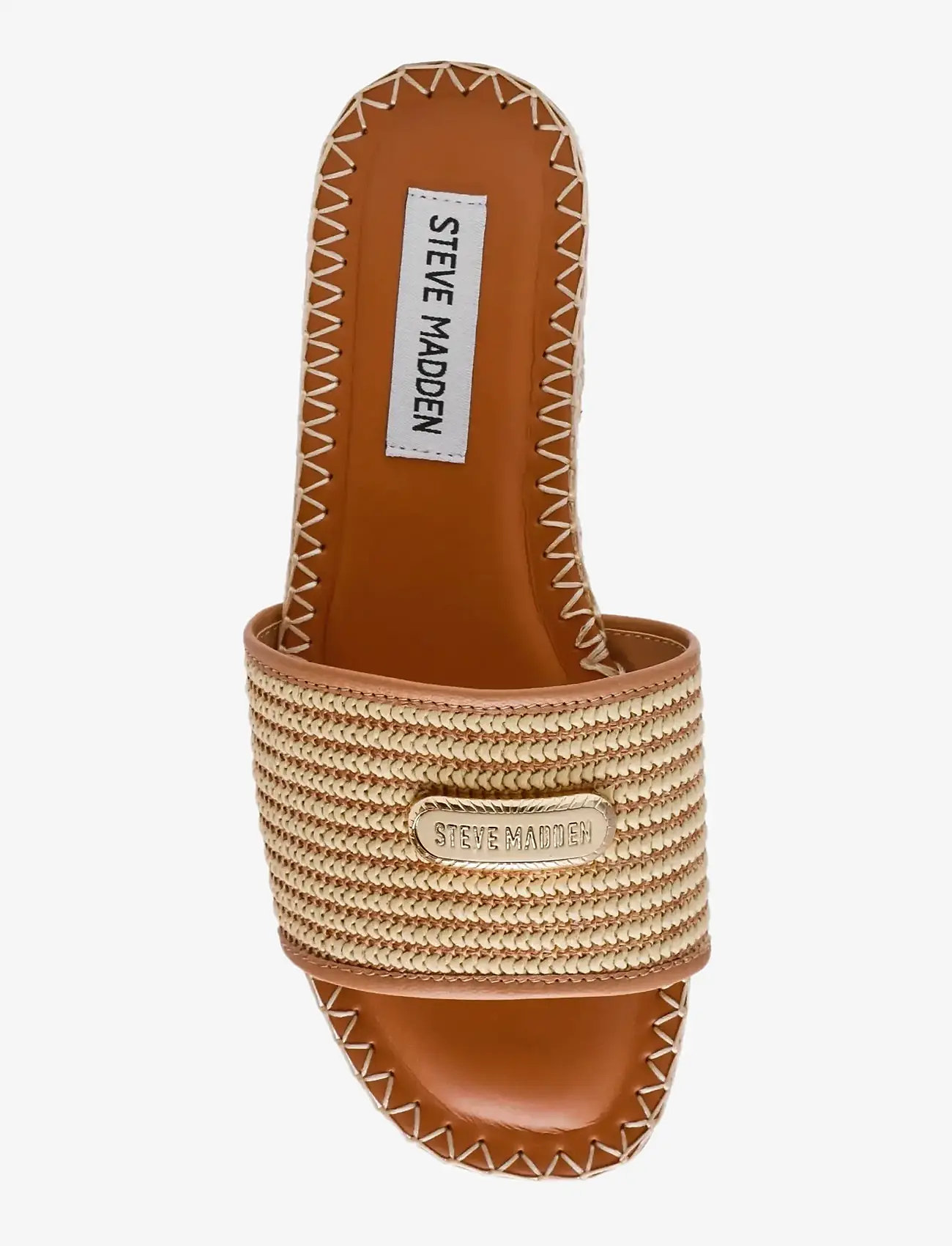 Steve Madden - Tropics - flache pantoletten - nat raffia - 5