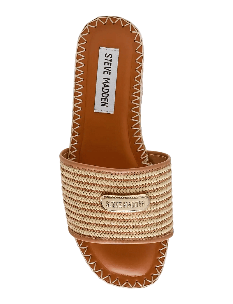 Steve Madden - Tropics - flache pantoletten - nat raffia - 5